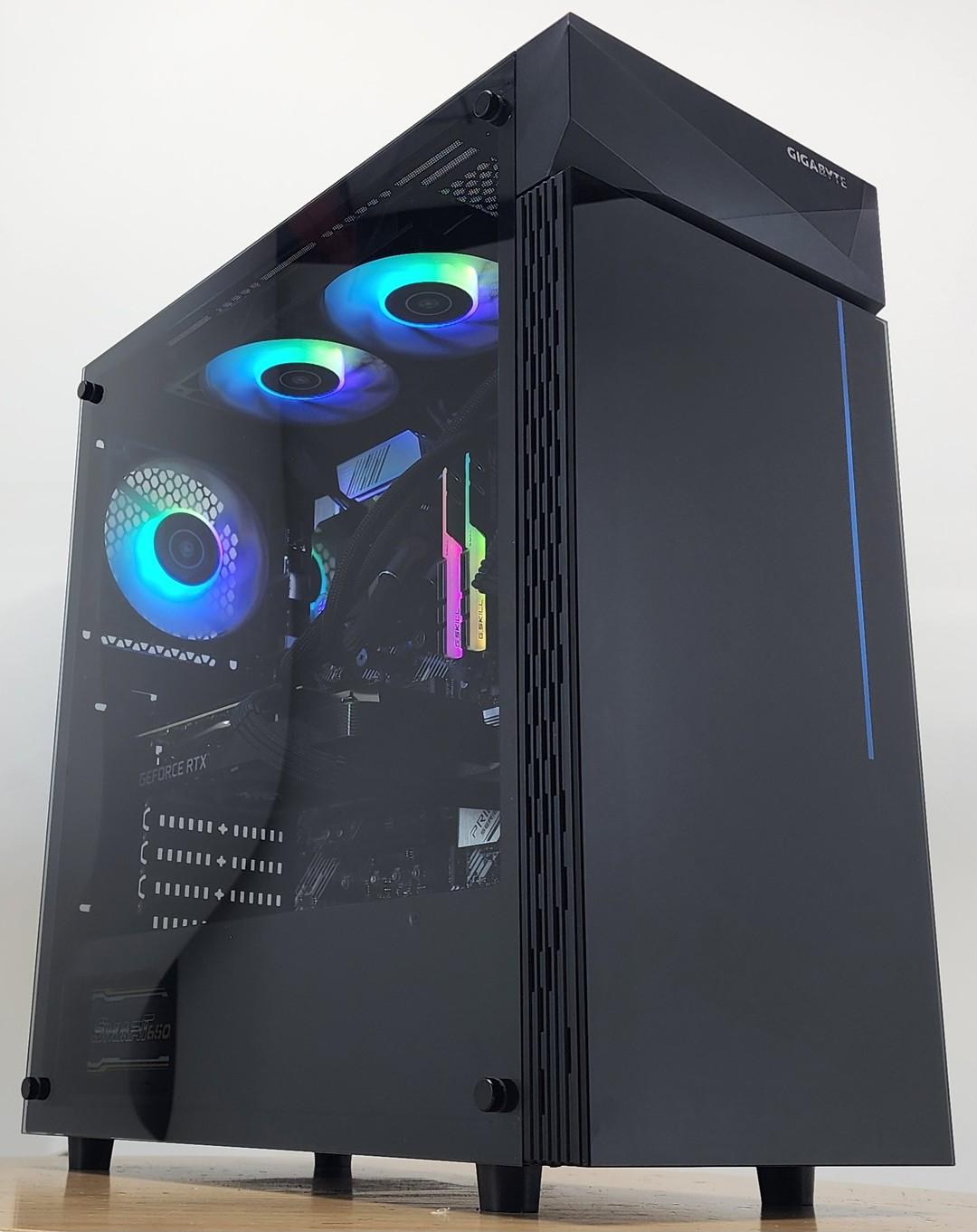 Gaming PC Ryzen 7 5700X 32GB RAM 1TB SSD RTX 3070 8GB Windows 11 Computer