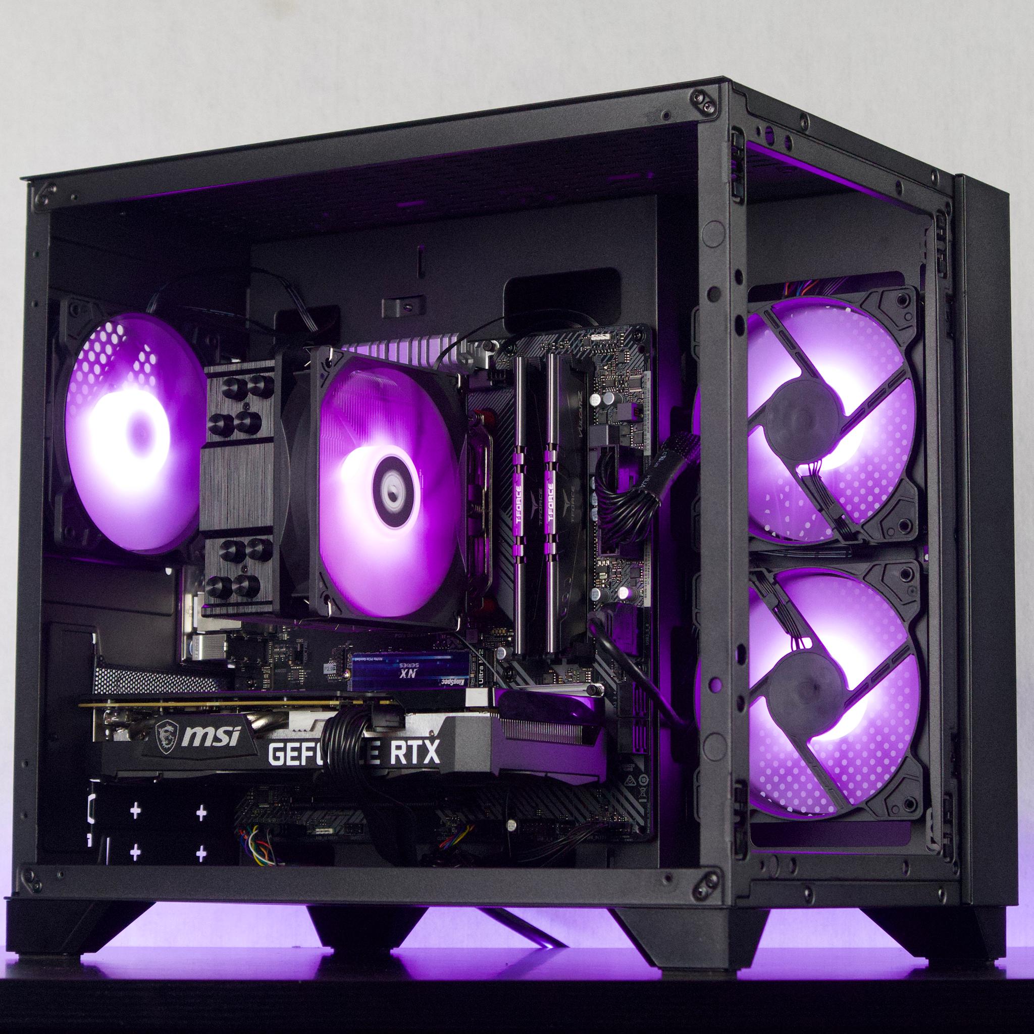 💜🖤💜 RTX 3060 Ti ⚫ Ryzen 5 5500 🟣 16GB RAM ⚫ 1TB NVMe 💜🖤💜
