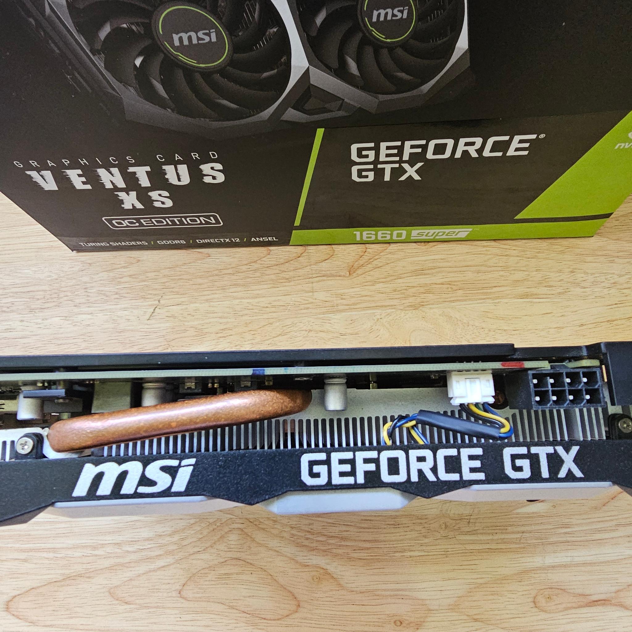 MSI GeForce GTX 1660 SUPER VENTUS XS OC