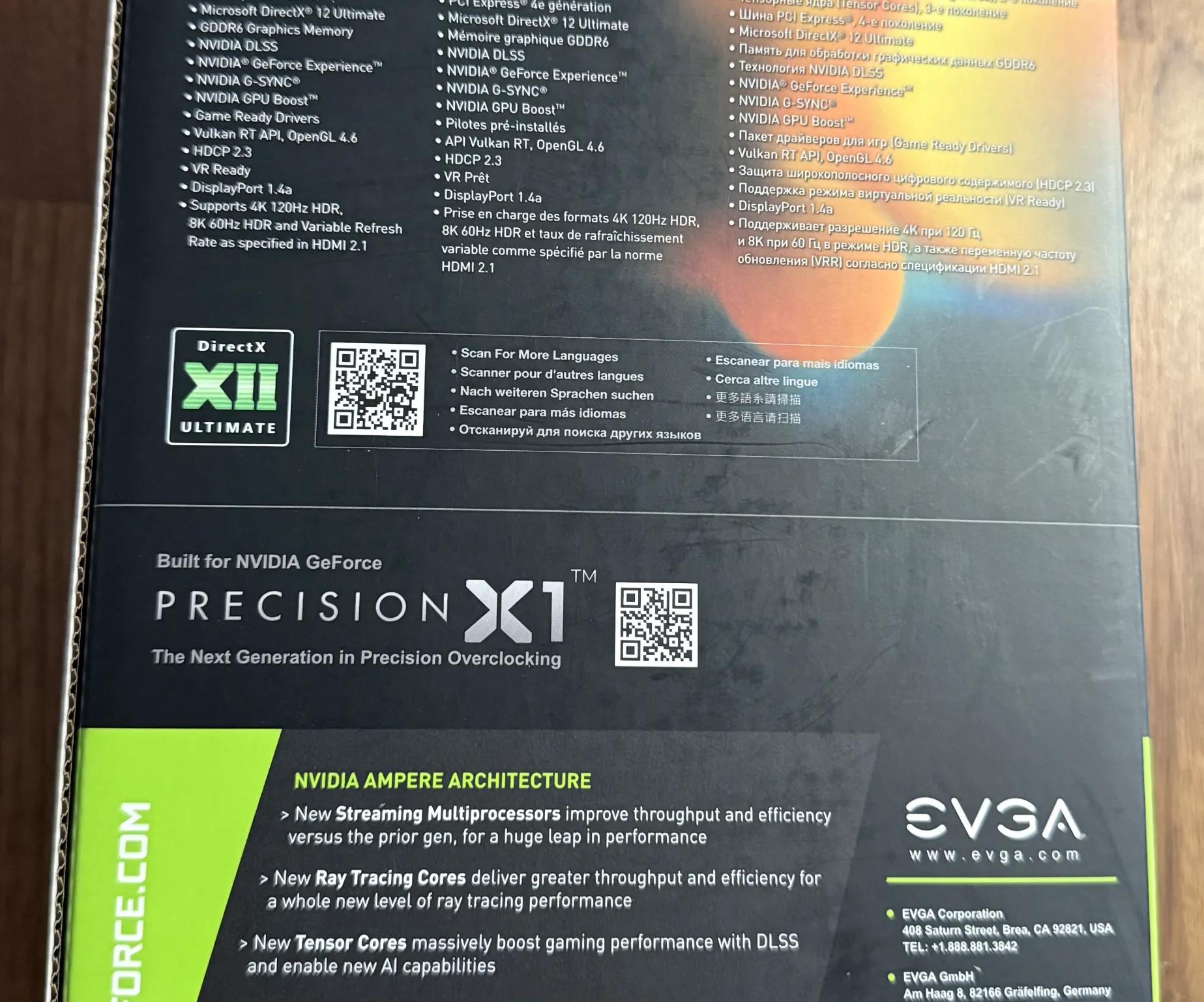 EVGA RTX 3060 XC GAMING 12GB GDDR6 Graphics Card (12G-P5-3657-KR)