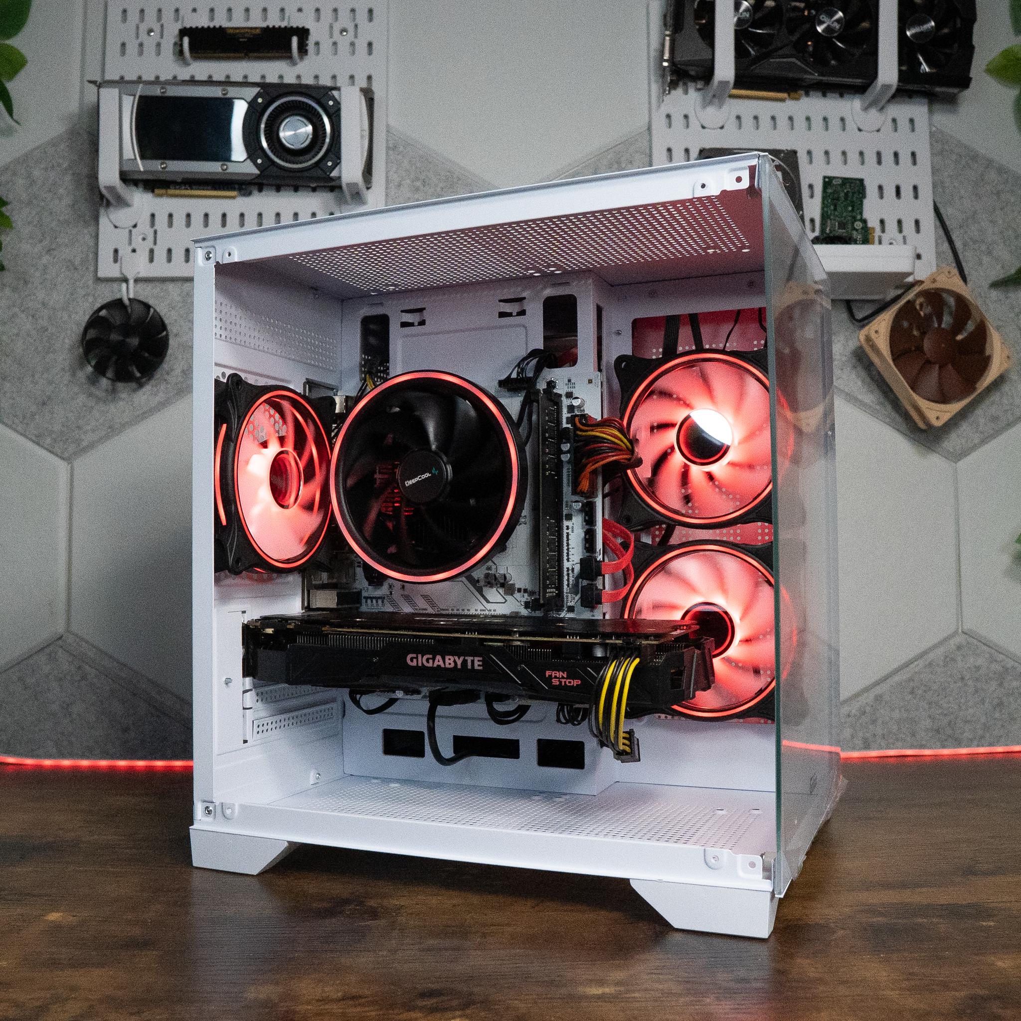🌌🌠 BUDGET - BO6 Ready GAMING PC | GIGABYTE GTX 1080 8GB | RYZEN 5 1600X | 16GB DDR4 RAM | 1.25TB |