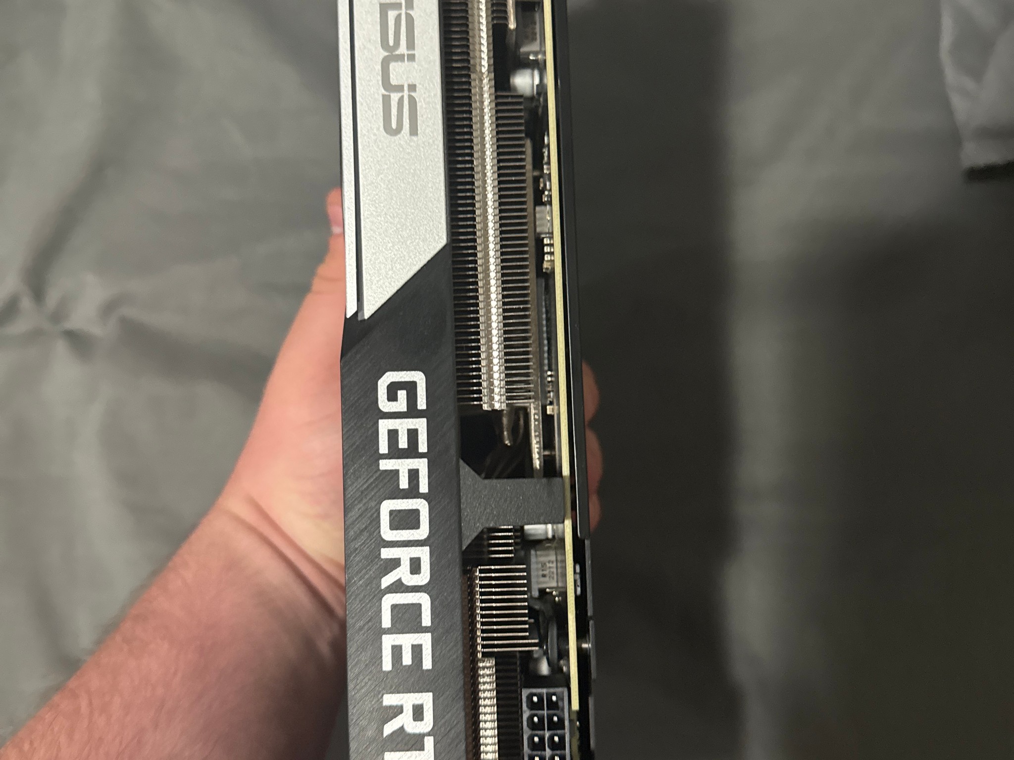 Asus dual fan 3070, i5 13600k, 64 gbs of corsait vengeance ram and a 850 watt psu