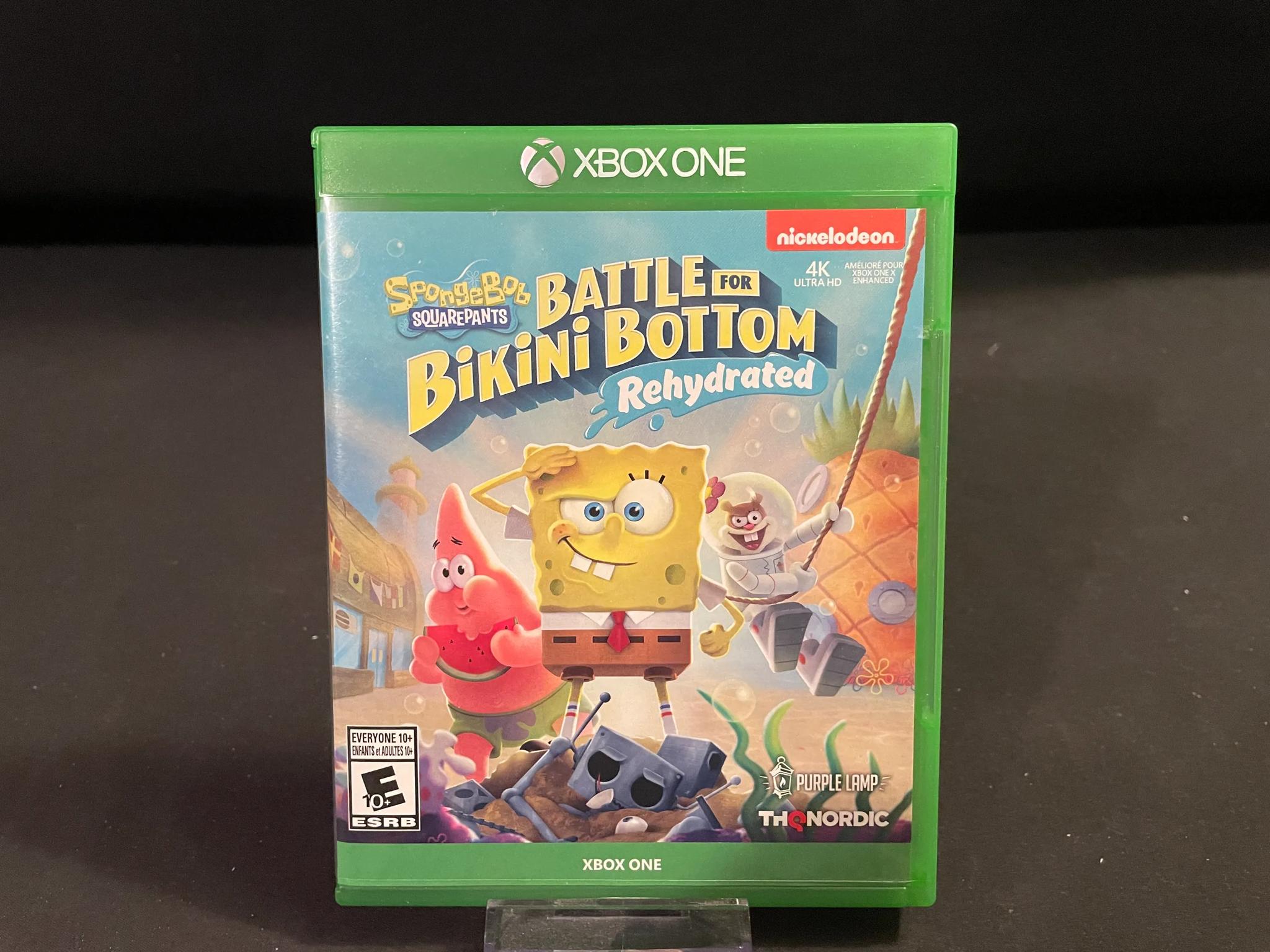 spongebob squarepants battle for bikini bottom rehydrated xbox one
