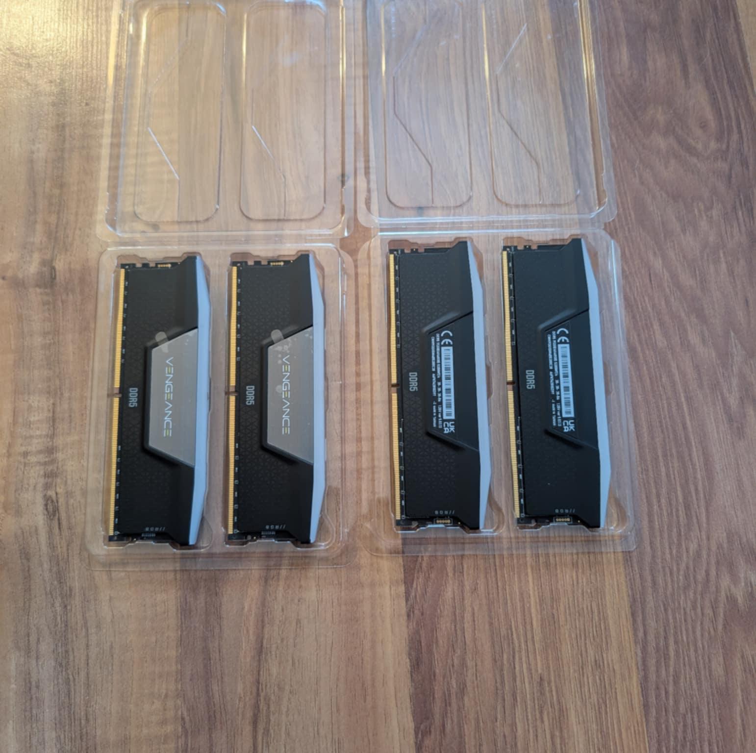 CORSAIR VENGEANCE RGB DDR5 RAM 192GB (4x48GB) 5200MHz CL38 Intel XMP iCUE Compatible Computer Memory