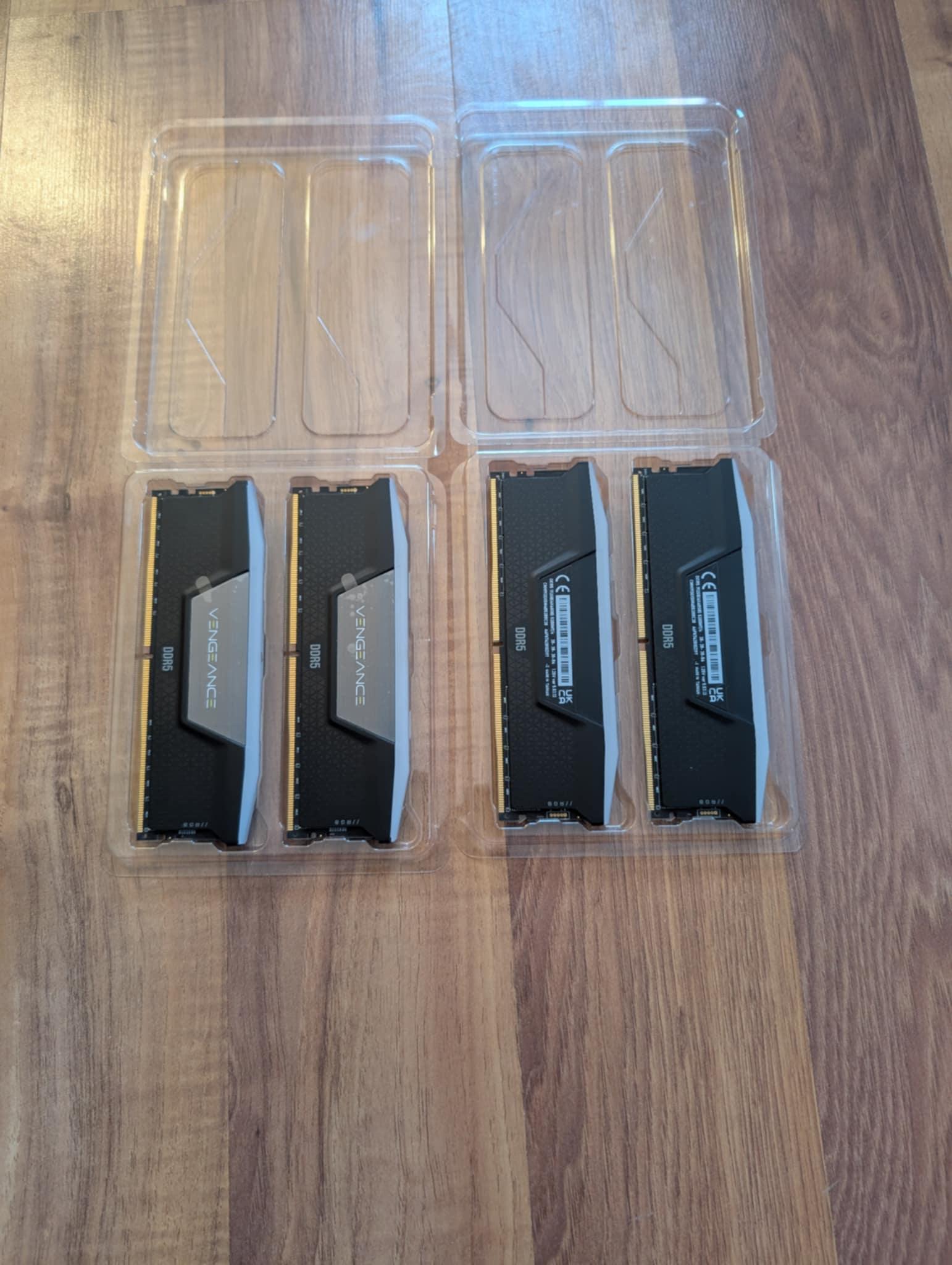 CORSAIR VENGEANCE RGB DDR5 RAM 192GB (4x48GB) 5200MHz CL38 Intel XMP iCUE Compatible Computer Memory