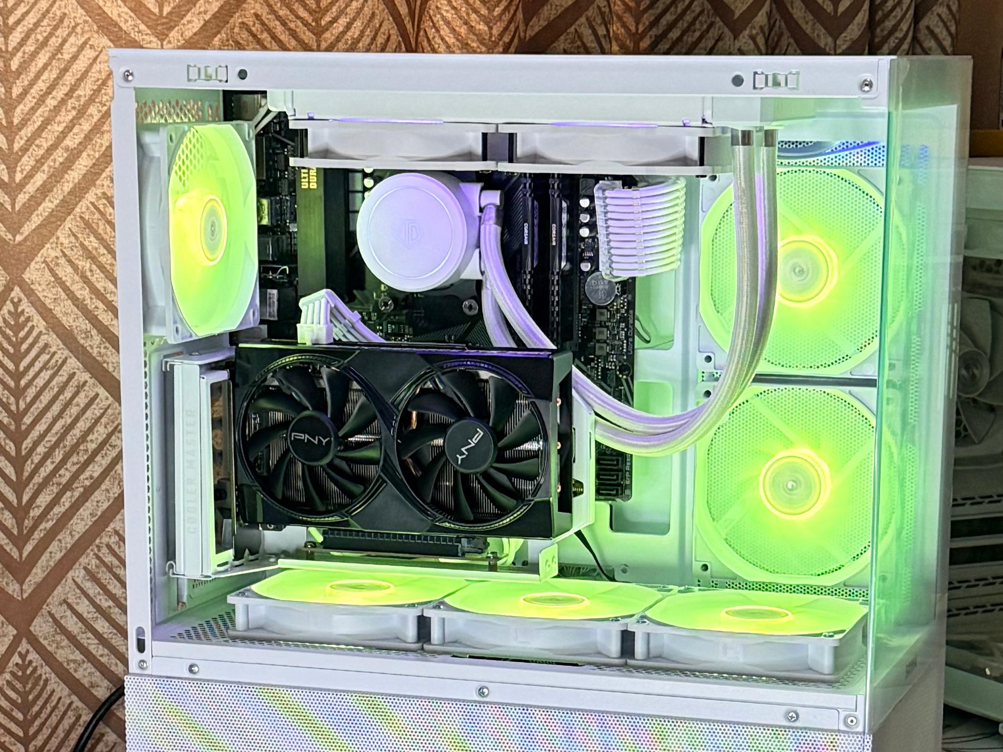 RTX 5060 + Ryzen 7 5700G Gaming PC | 🤍 FrostLine ⚡