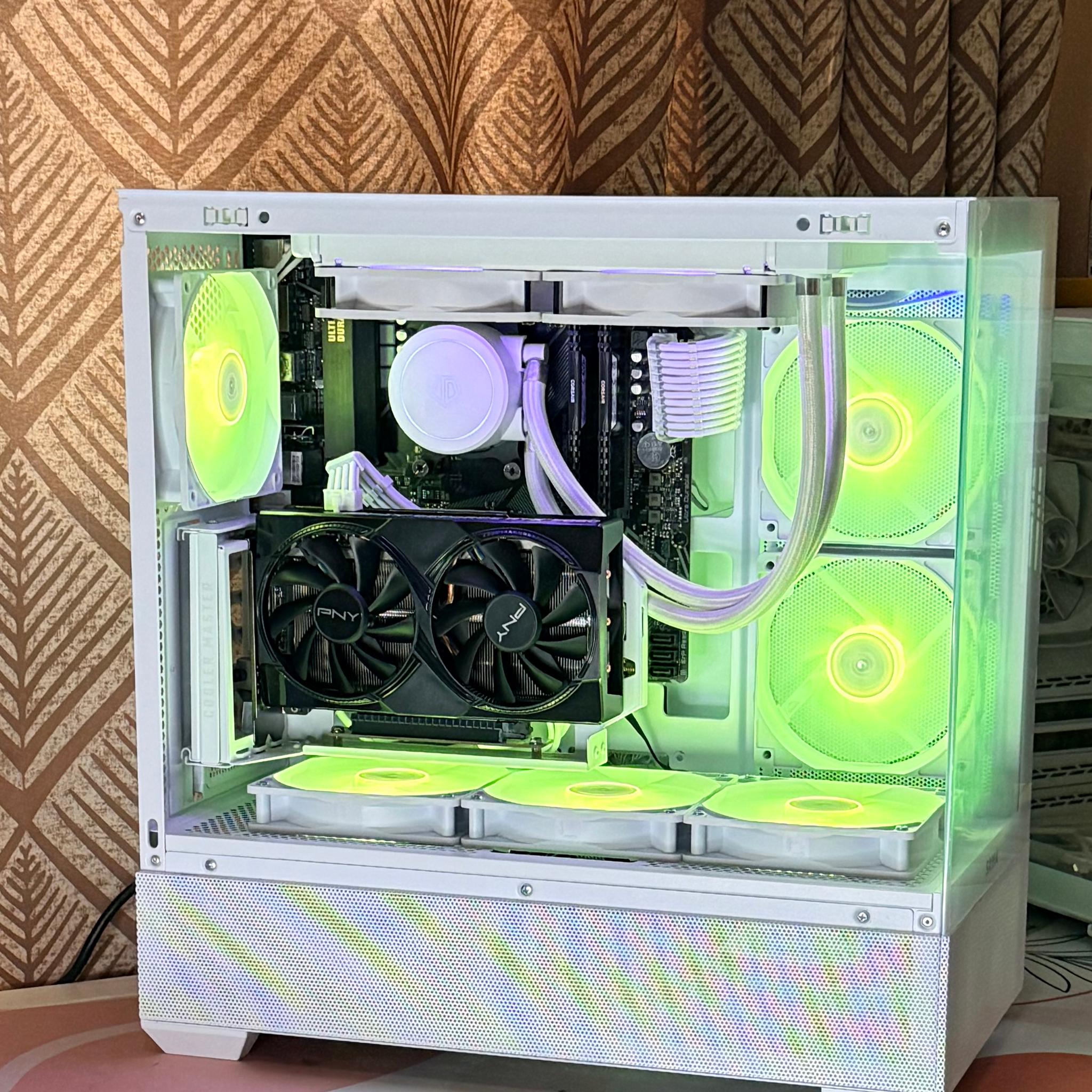 RTX 5060 + Ryzen 7 5700G Gaming PC | 🤍 FrostLine ⚡