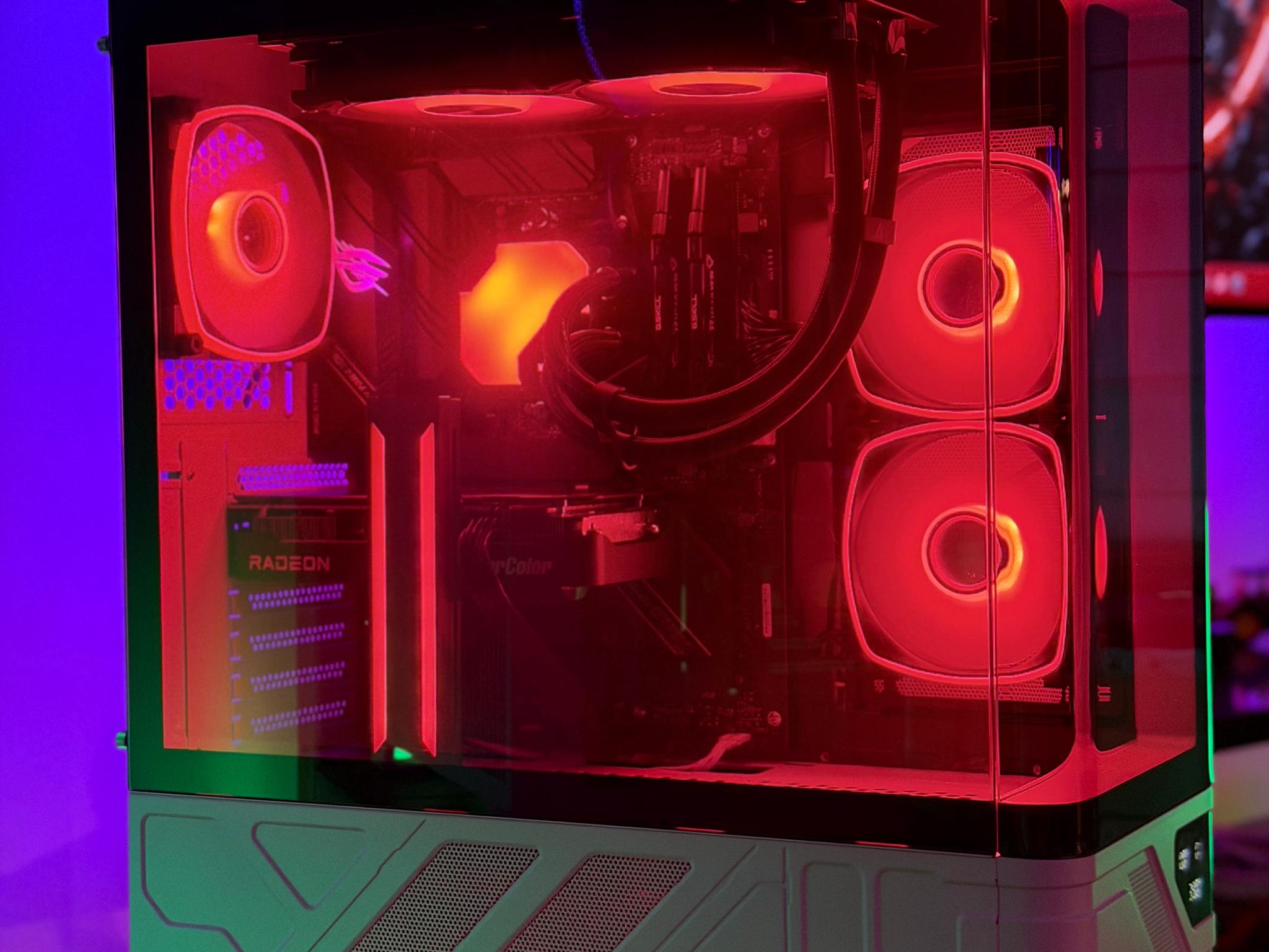 🔥 New RGB Gaming PC Ryzen 5 RX 9060 XT 32GB RAM Liquid Cooled Fast 1TB NVMe Ready to Play
