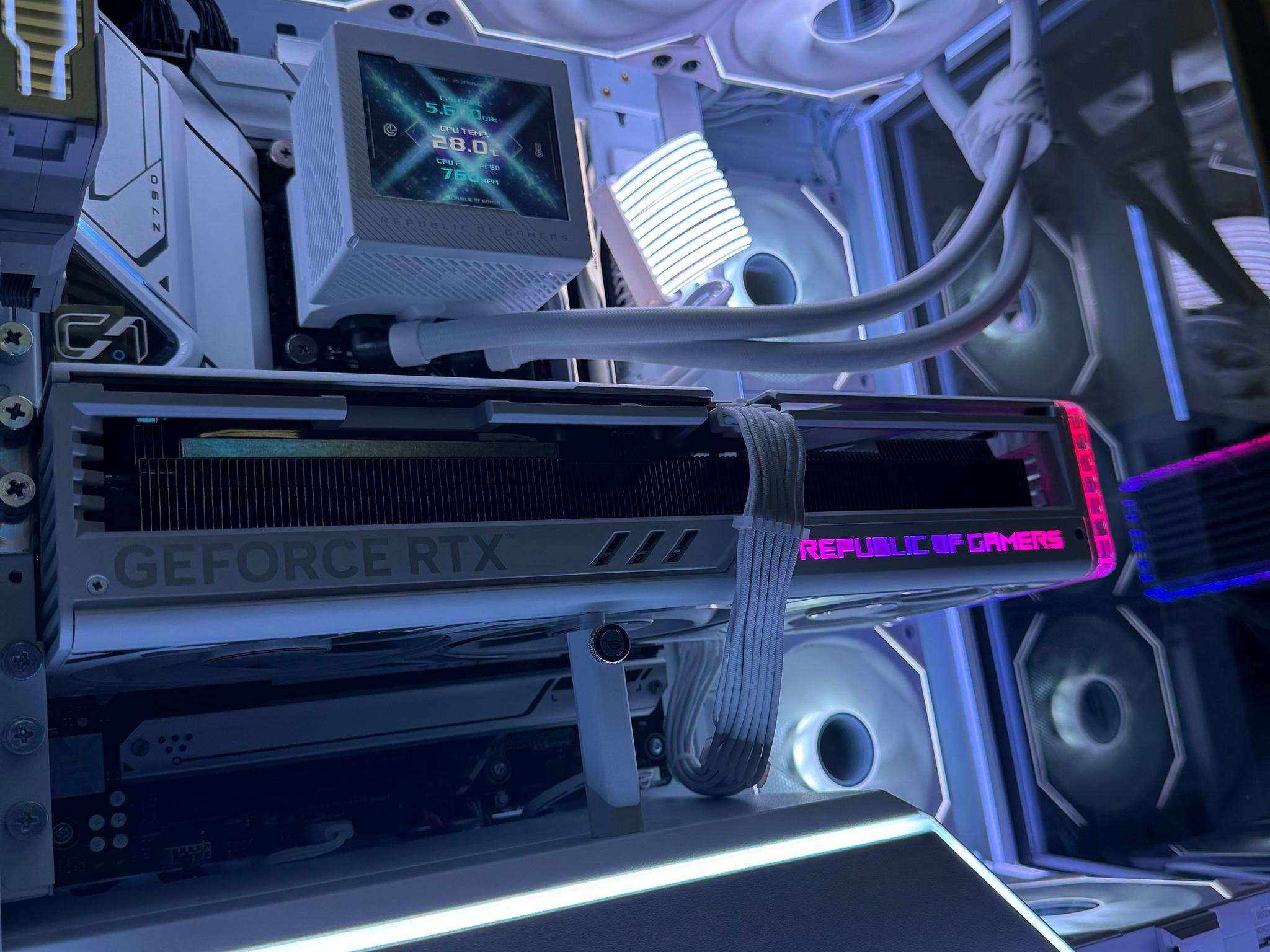 RTX 4090|❄️White Claw⛄️|i9 13900KS| 64GB DDR5 RAM| PRICE CUT FROM $3799 to $3399 WEEKEND SALE ONLY