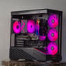 FREE SHIP 🖤🌈 Black RGB Gaming PC | RX 9060 XT 16 GB | AMD Ryzen 7 5700X | 1 TB NVME | 32 GB DDR4