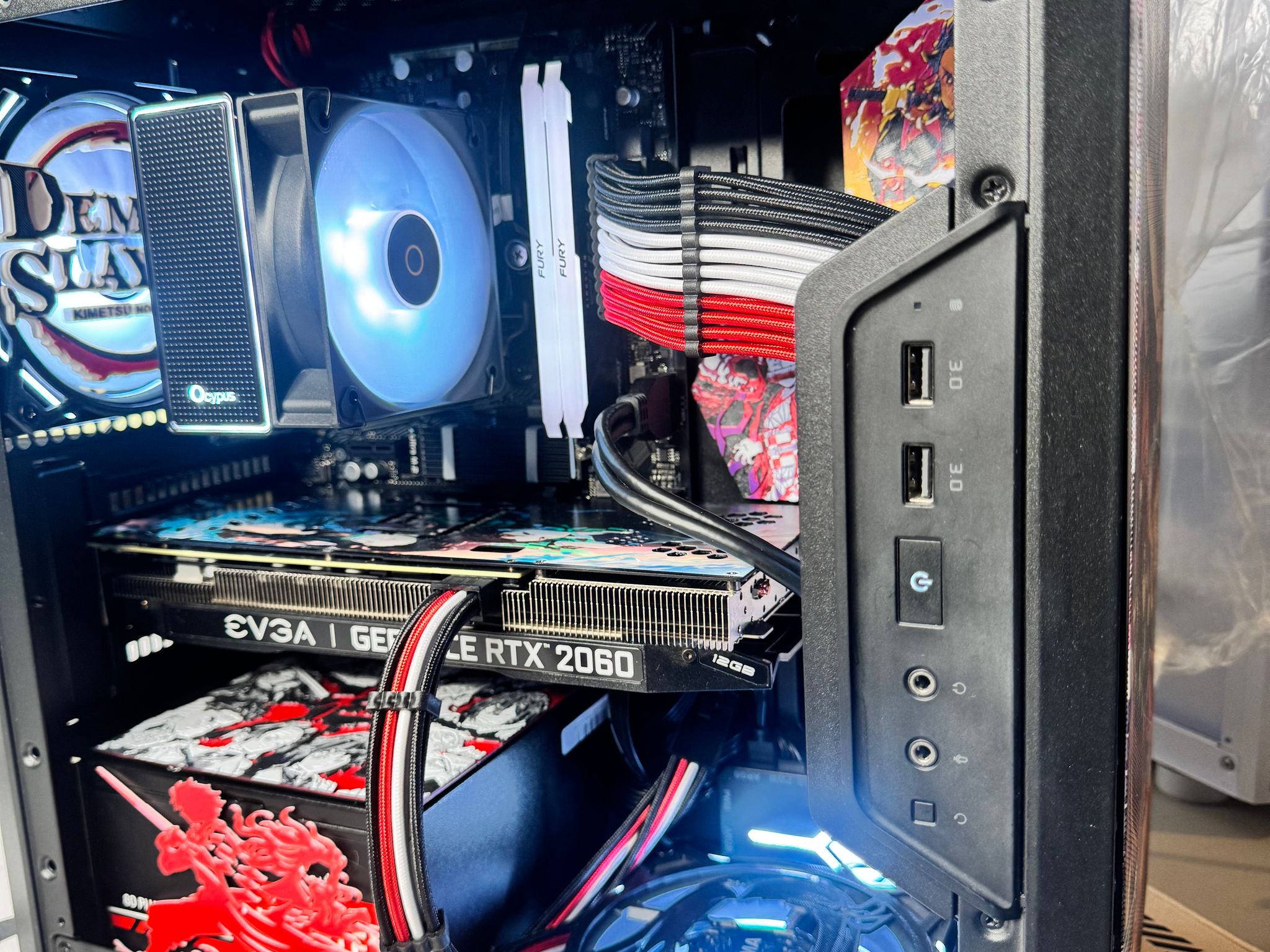 GeForce RTX 2060 12GB Custom Gaming PC - Ryzen 5 5500, 32GB RAM, 512GB NVMe SSD