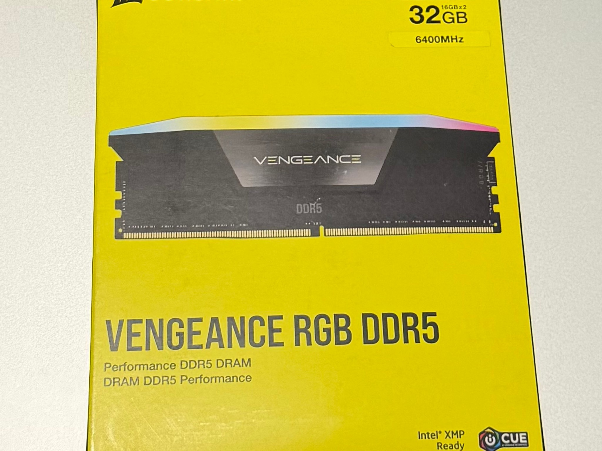 🔥 Corsair Vengeance RGB DDR5 32GB (2x16 GB) 6400 MHz
