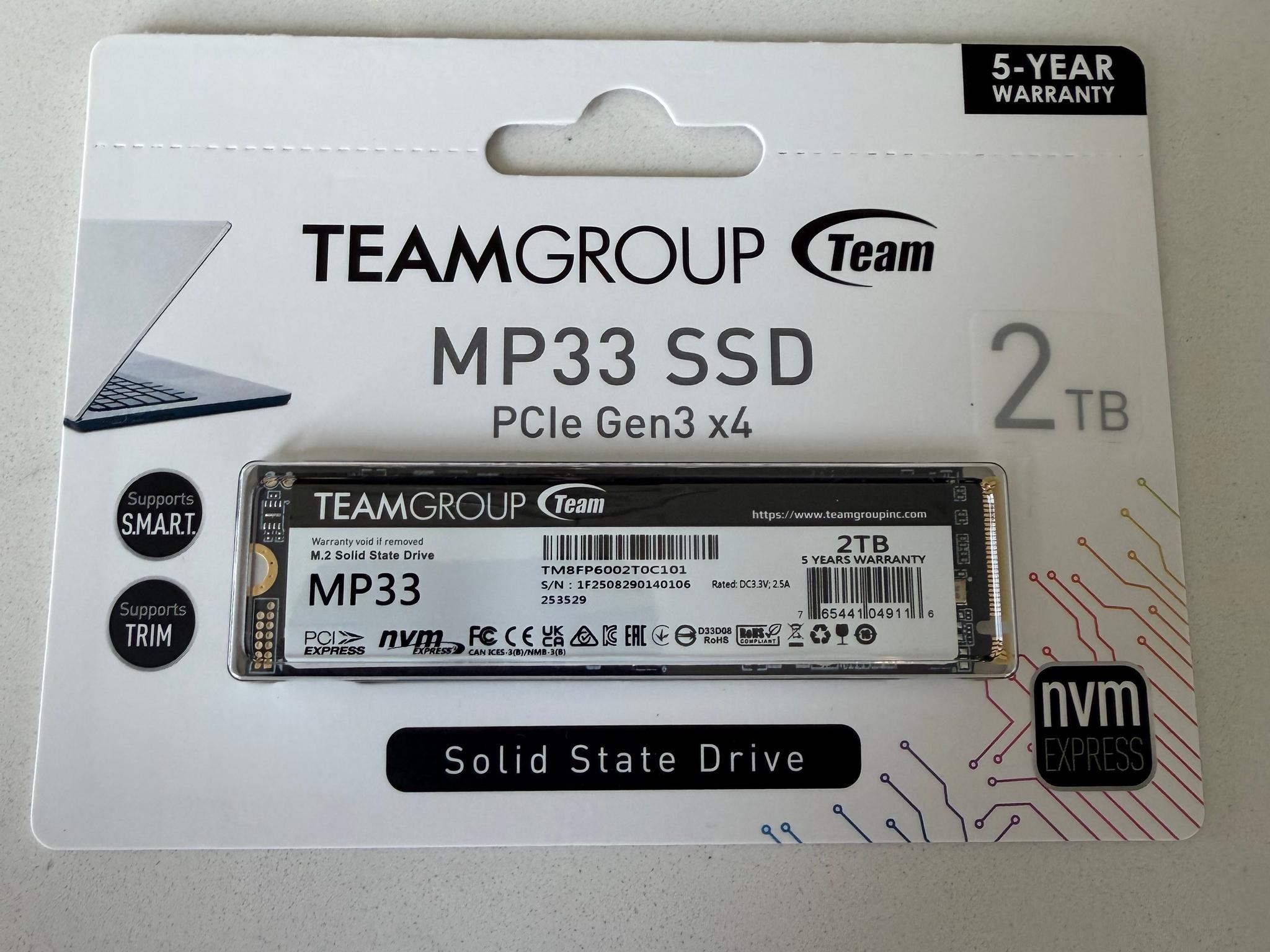 Team Group 2TB NVMe