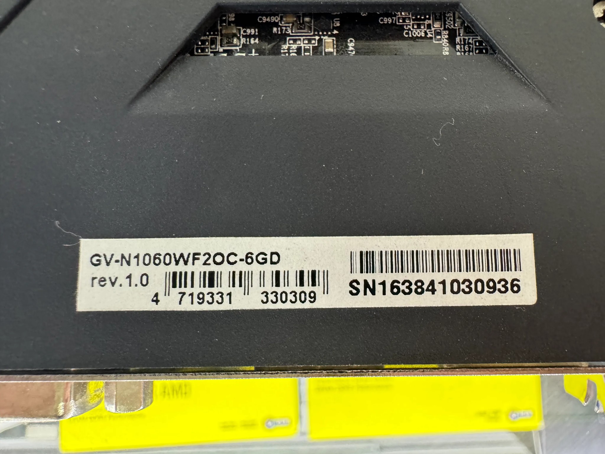 Gigabyte GeForce GTX 1060 WINDFORCE OC 6GB Graphics Card (Refurbished)