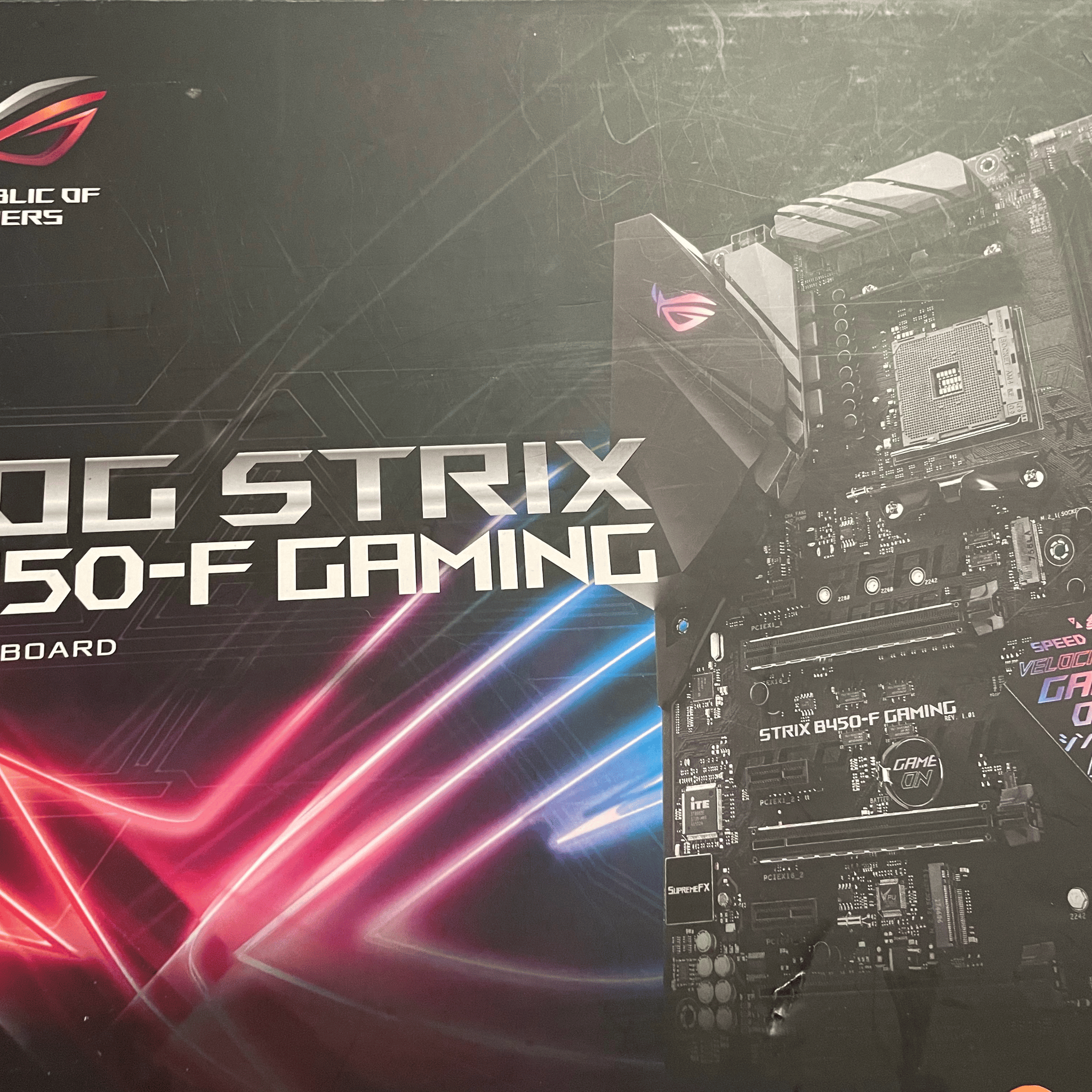 Used Ryzen 5 2600 cpu , ASUS ROG Strix B450-f mobo, and 16gb 3200 Corsair Vengeance LPX ram