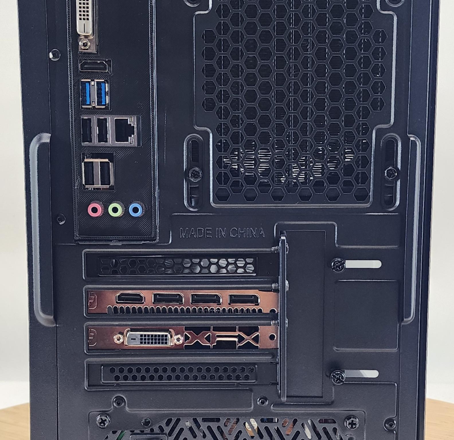 Gaming PC i5-6500 16GB RAM 128GB SSD + 1TB HDD RX 580 8GB Windows 11 Computer