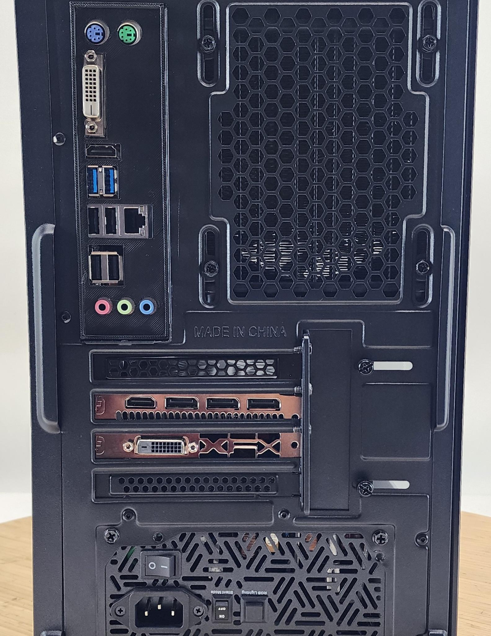 Gaming PC i5-6500 16GB RAM 128GB SSD + 1TB HDD RX 580 8GB Windows 11 Computer