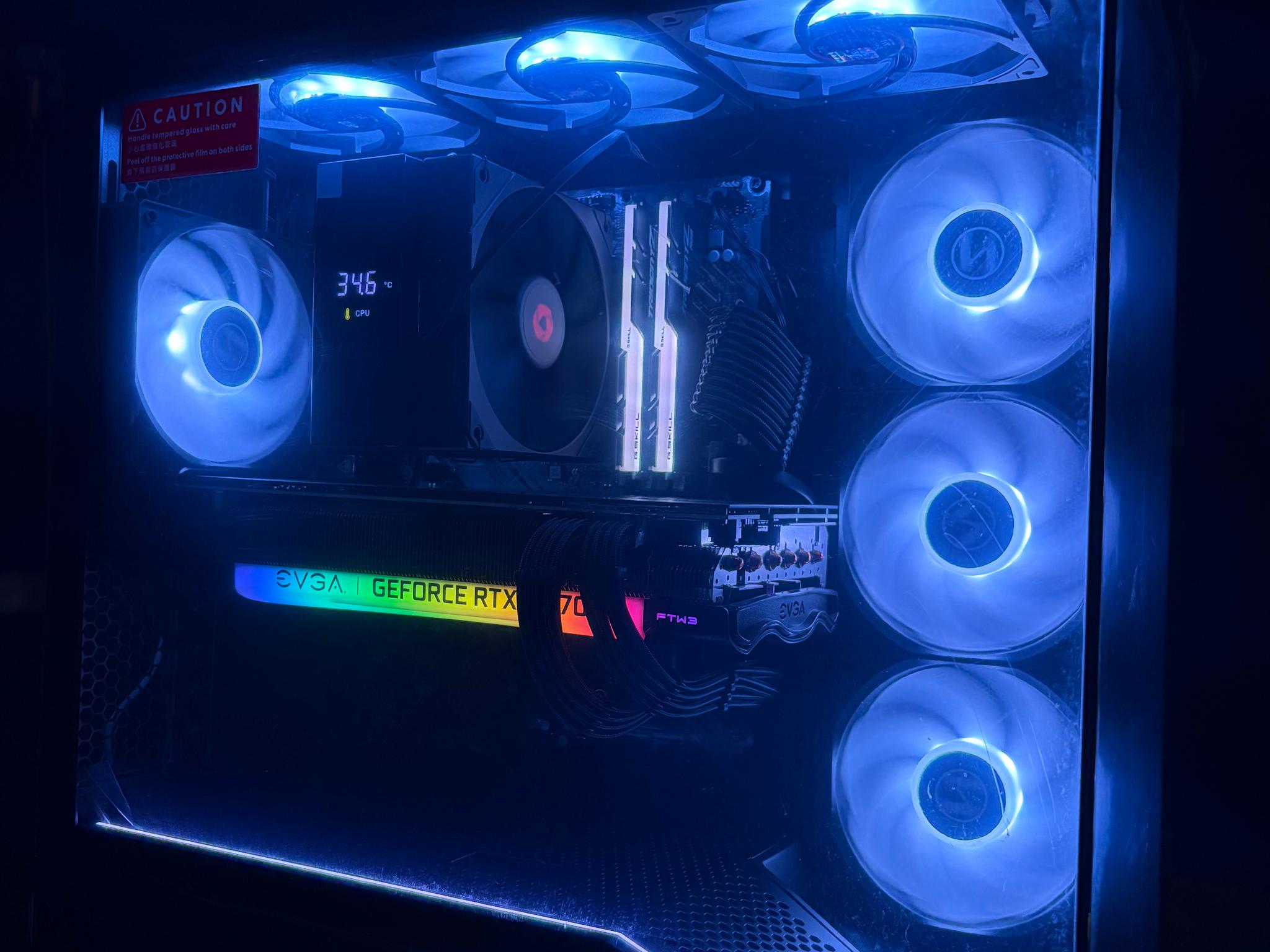 GeForce RTX 3070 Custom Gaming PC - Ryzen 5 5500