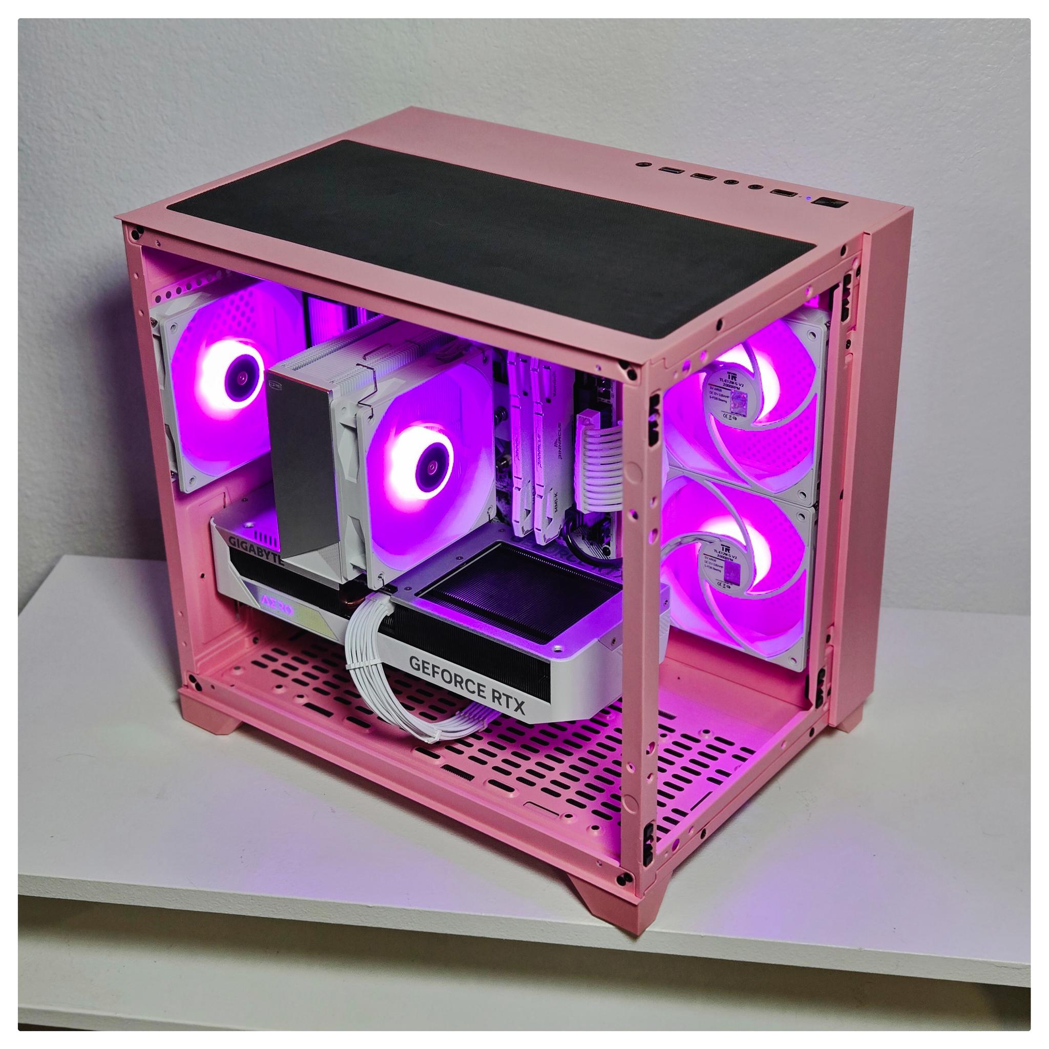 RTX 4070 | Ryzen 7 5700X3D | Wi-Fi | Pink Gaming PC