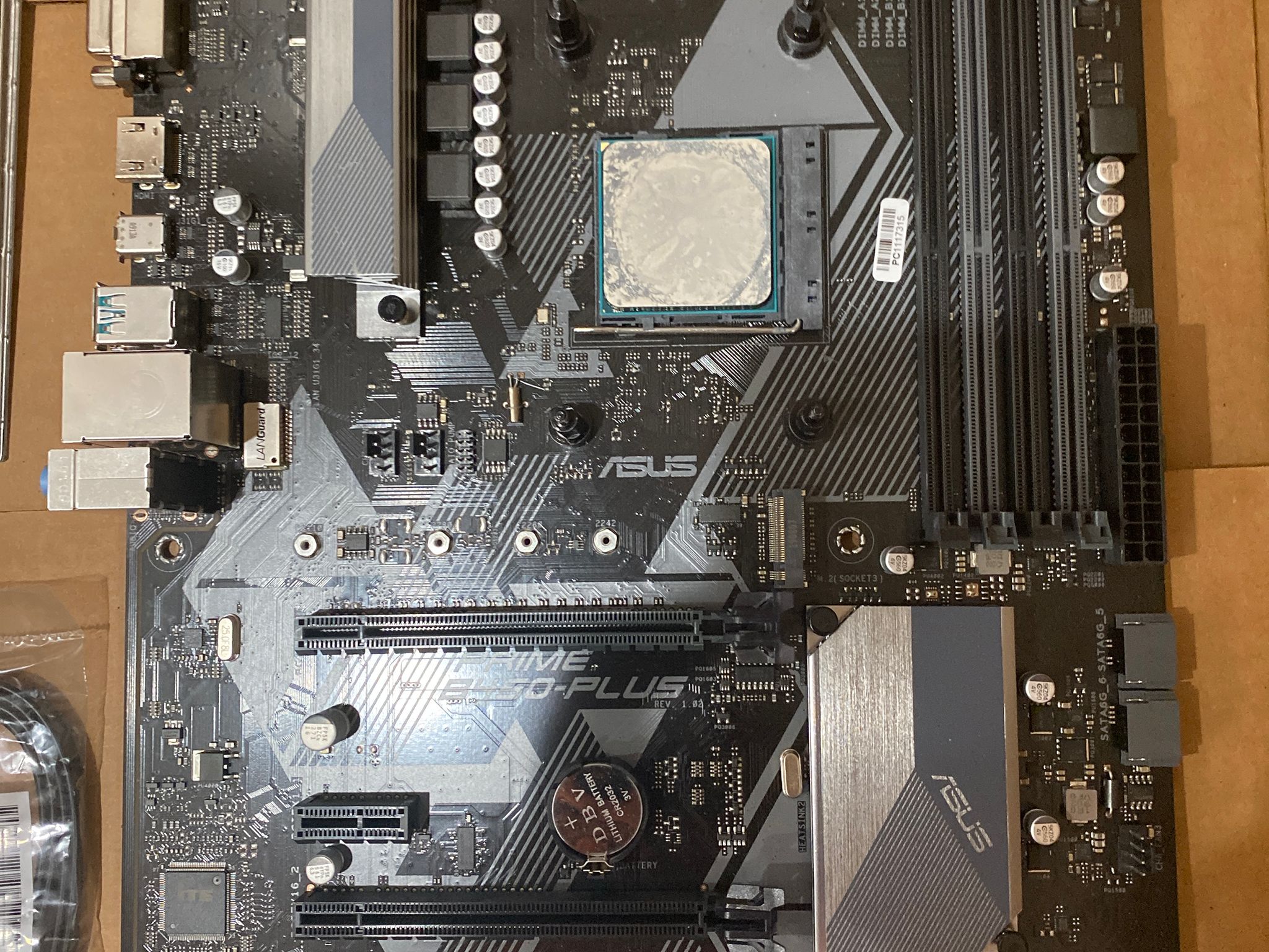 Asus prime B450 motherboard am4
