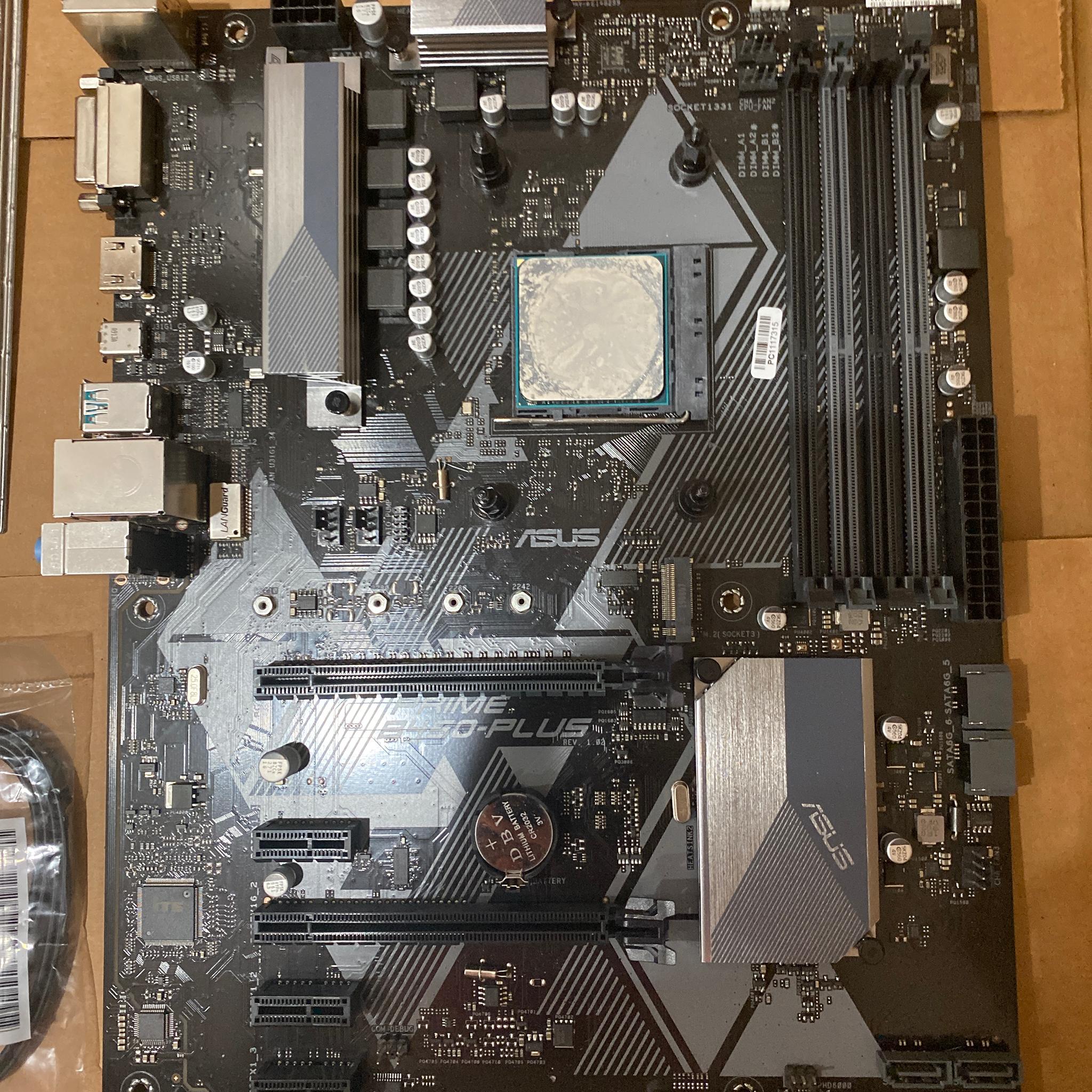 Asus prime B450 motherboard am4
