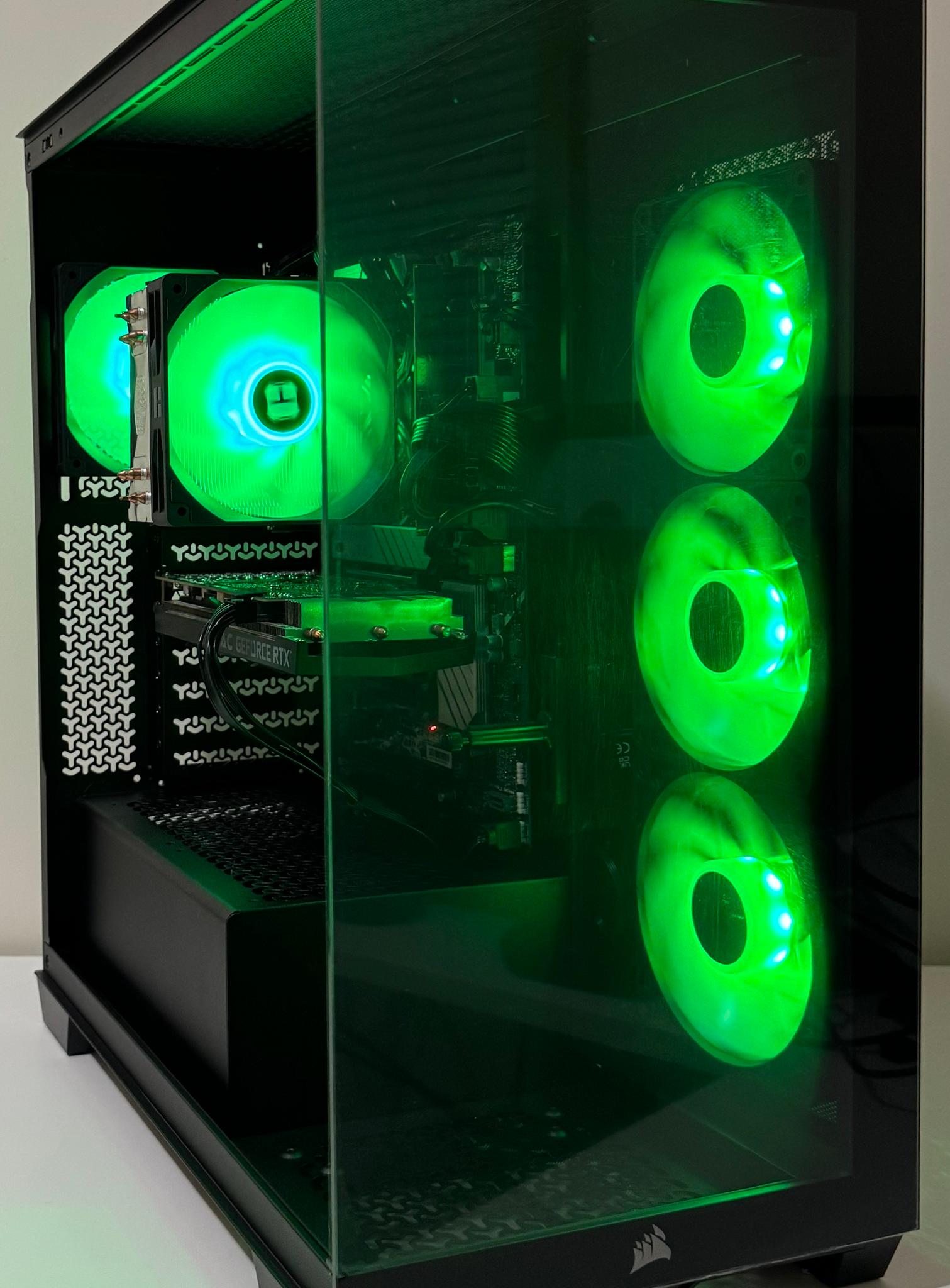 Intel Core i5 14400F 32GB DDR5 GeForce RTX 3060 12GB ASUS Z790 1TB SSD CORSAIR 3500X Case Gaming PC