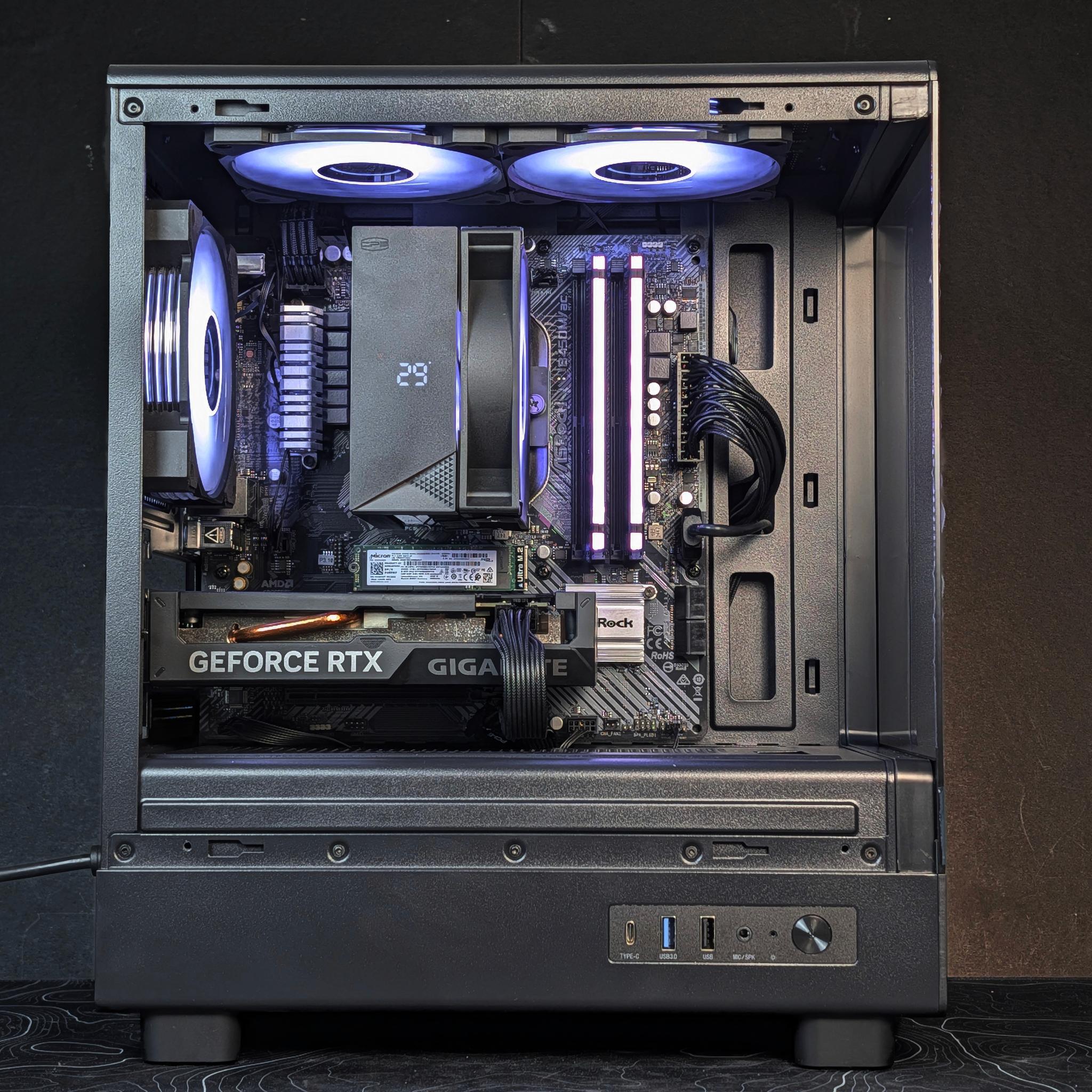 🤖 Ryzen 5 3600 + RTX 4060 | 16GB DDR4 | 1TB SSD | Gaming PC
