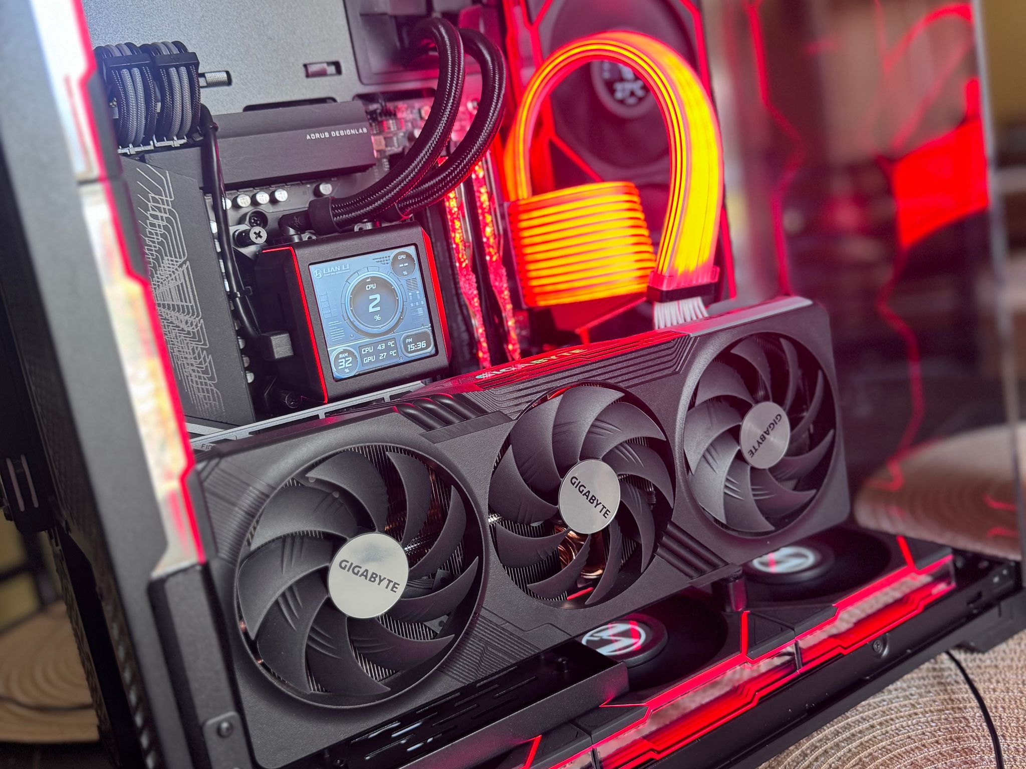 Custom built gaming pc ft. Ryzen 9 9950x3d