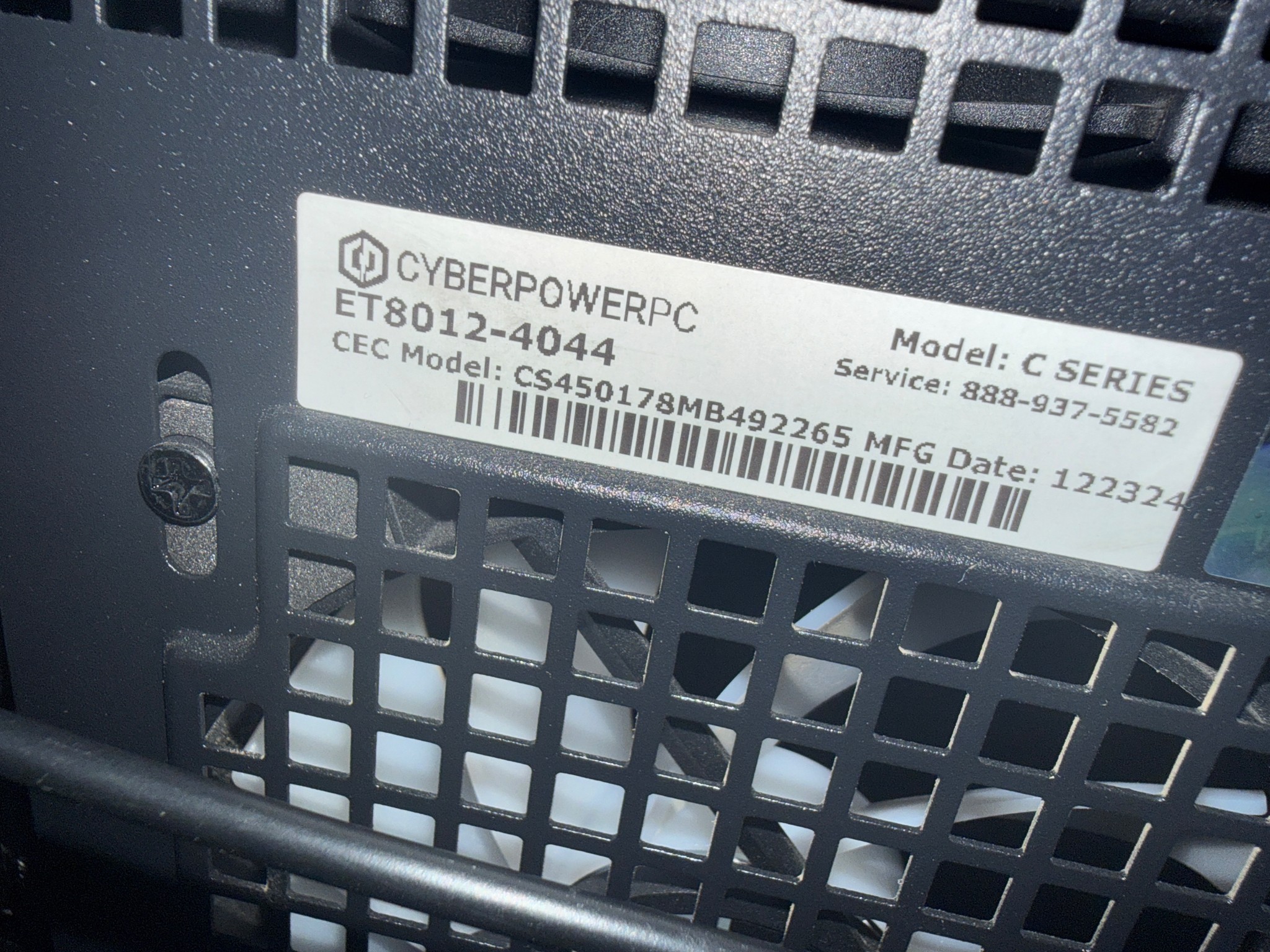 CyberPowerPC i9-14900KF | RTX 4070 Super | 32GB DDR5 | 2TB SSD