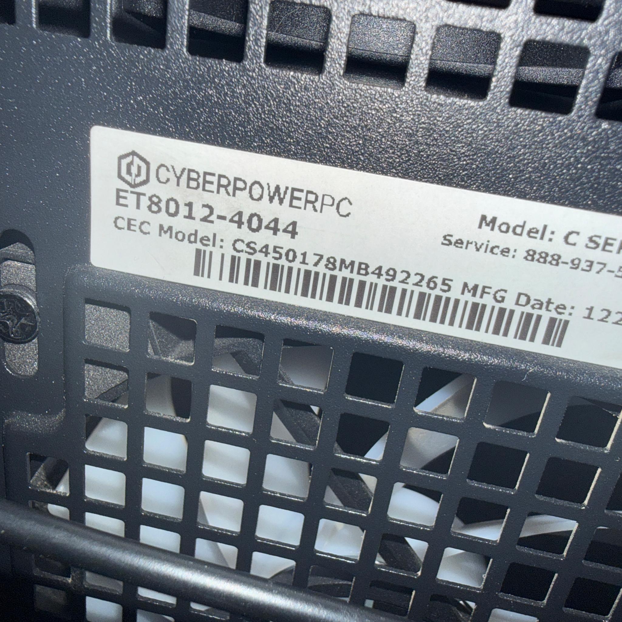 CyberPowerPC i9-14900KF | RTX 4070 Super | 32GB DDR5 | 2TB SSD