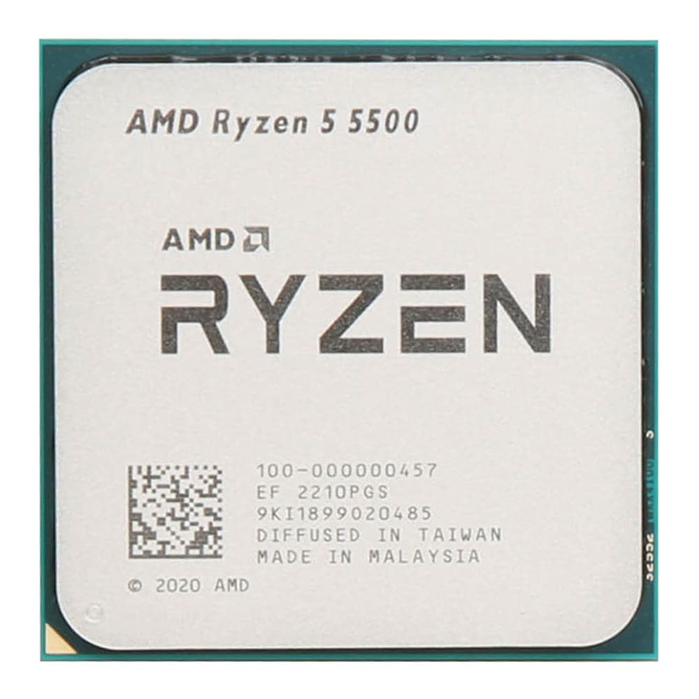 AMD Ryzen 5 5500 Cezanne 3.6GHz 6-Core AM4 Boxed Processor + Wraith Stealth Cooler
