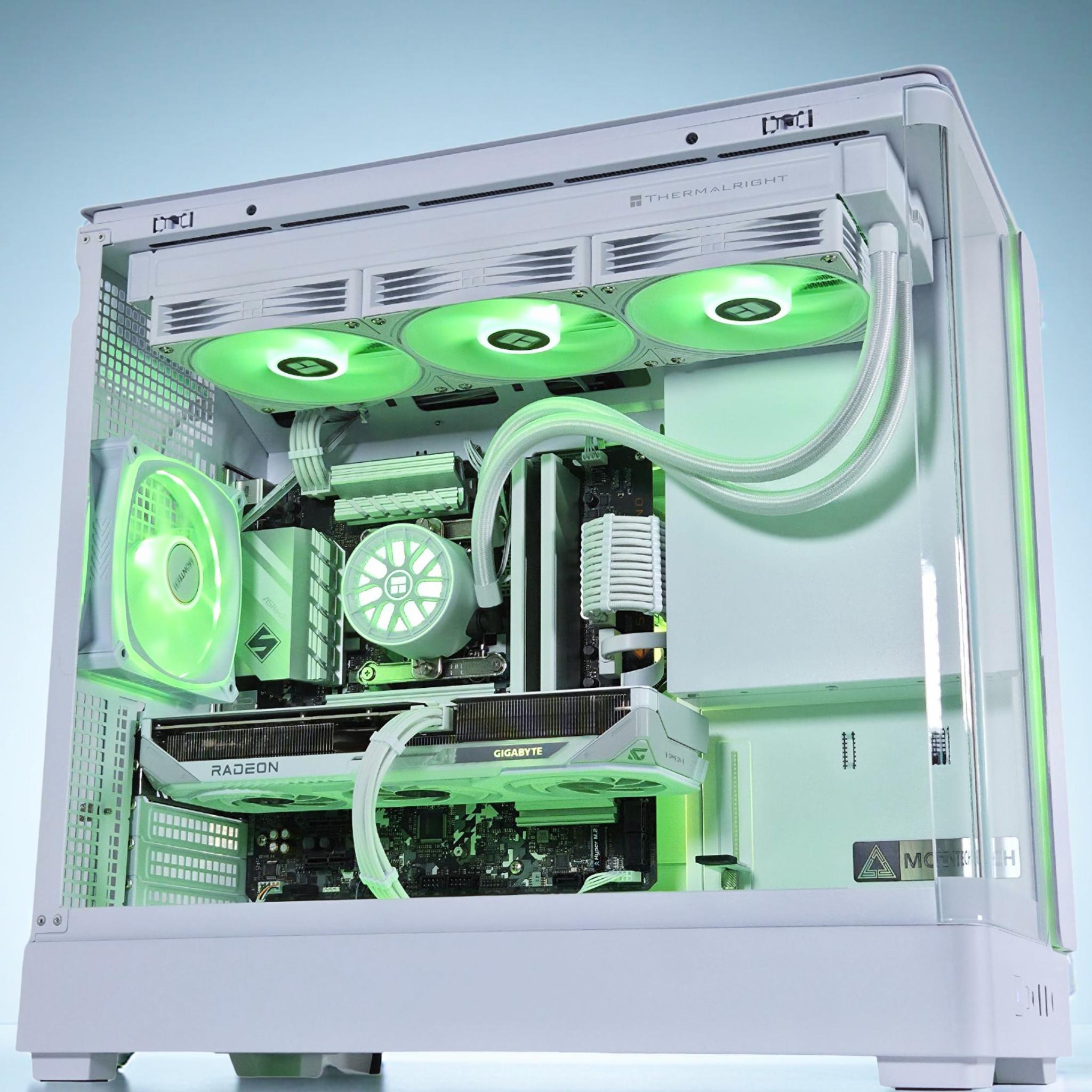 🩵💚1080P/1440P Gaming PC 🦚 AMD RX 9060 XT 16GB🦚 Intel i5 12600KF 10 core🦚 32GB DDR4🦚 1TB NVME