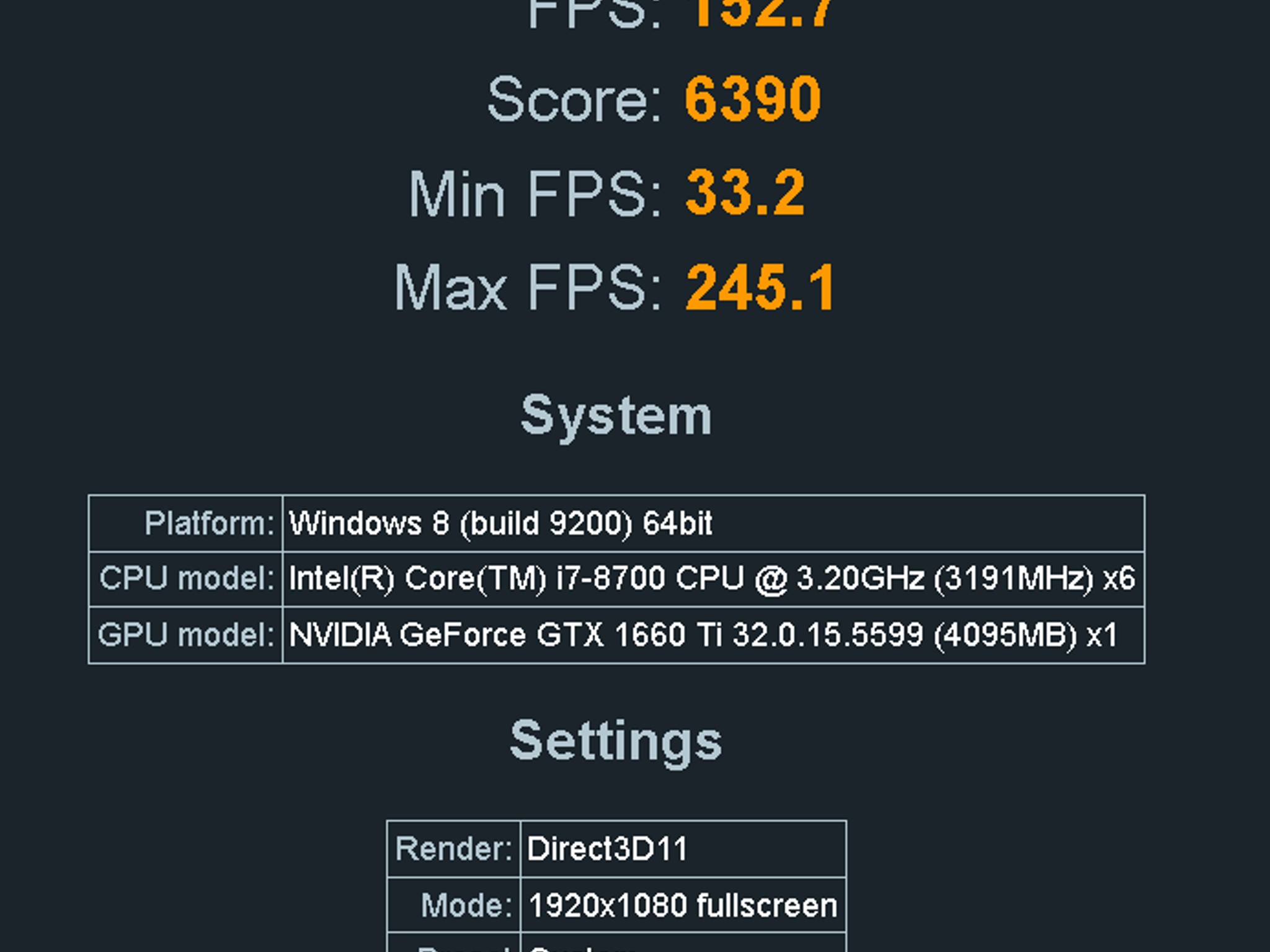 (#22) i7-8700 / GTX 1660 Ti