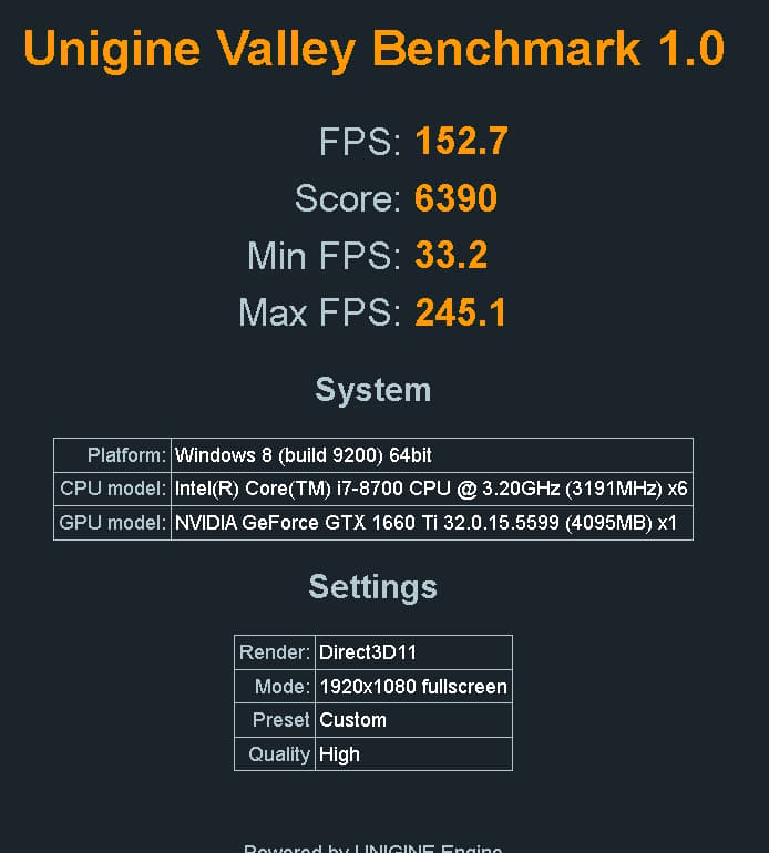(#22) i7-8700 / GTX 1660 Ti