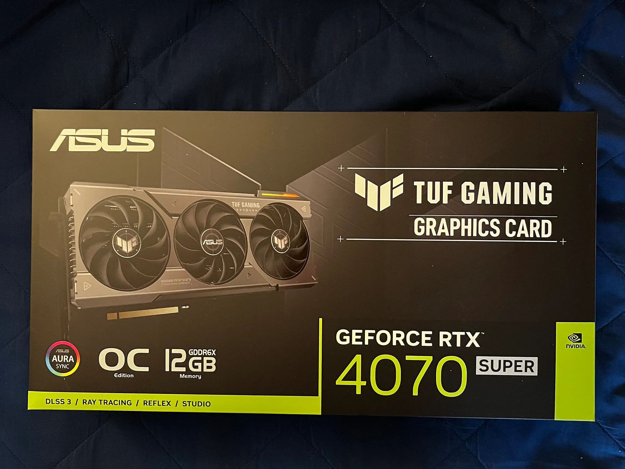 **NEW IN BOX** ASUS TUF GAMING RTX 4070 SUPER OC 12GB