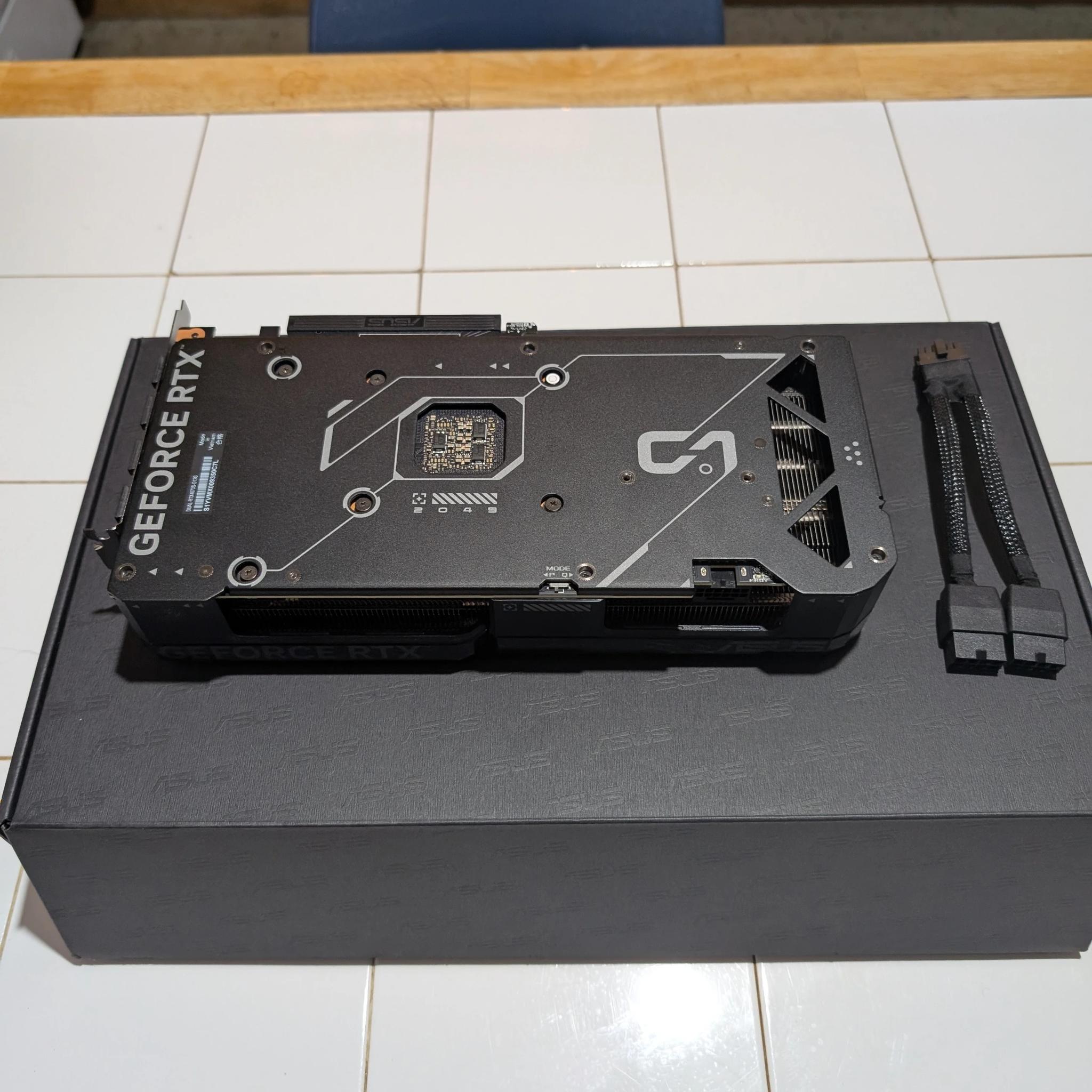 Asus Dual RTX 4070 Super OC