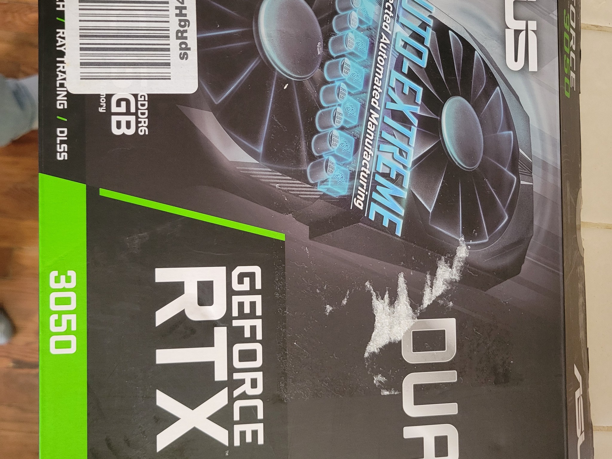 Asus DUAL GeForce RTX 3050 6GB