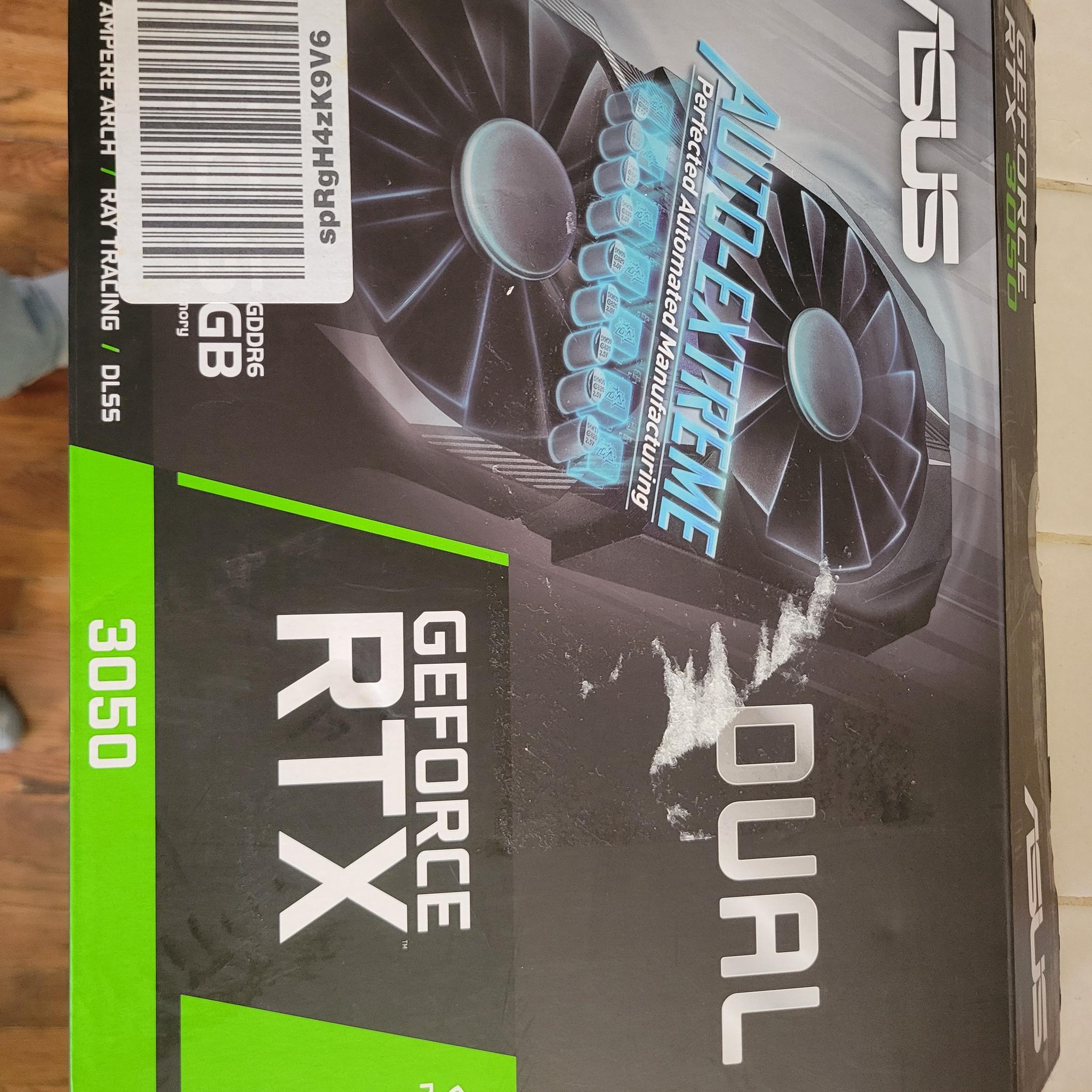 Asus DUAL GeForce RTX 3050 6GB