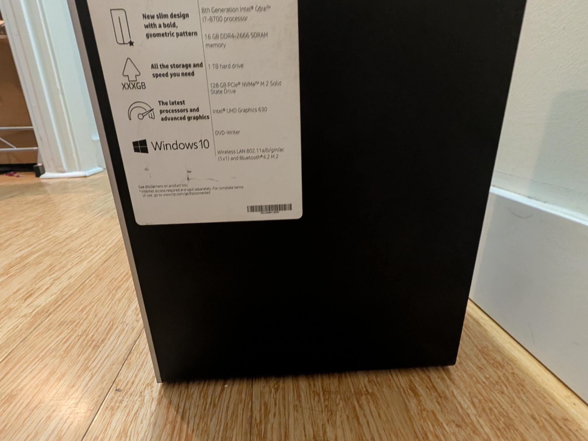 HP CPU + Mobo + PSU + Case + Cooler combo
