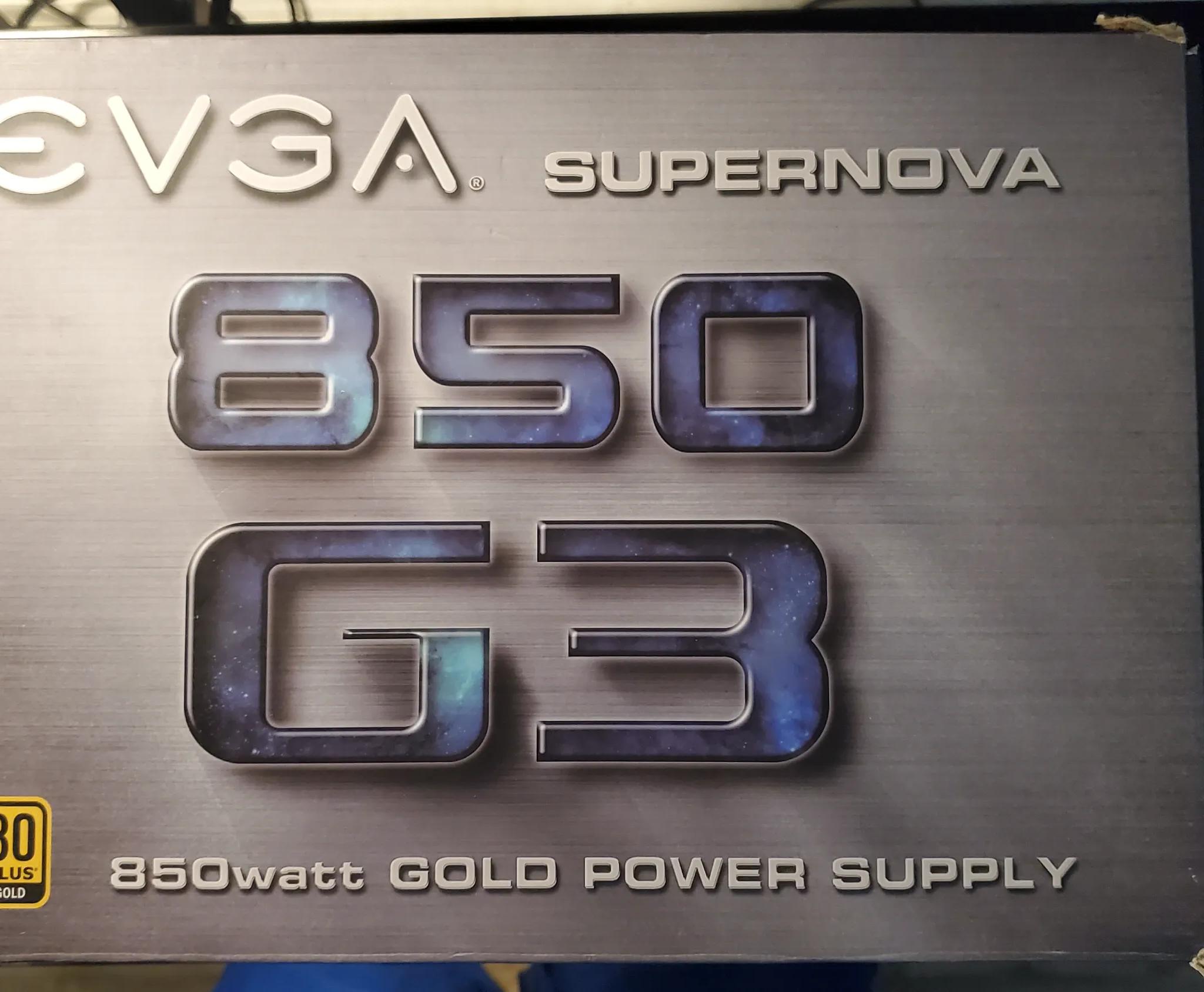 EVGA 850W B3 SUPERNOVA GOLD RATED MODULAR PSU