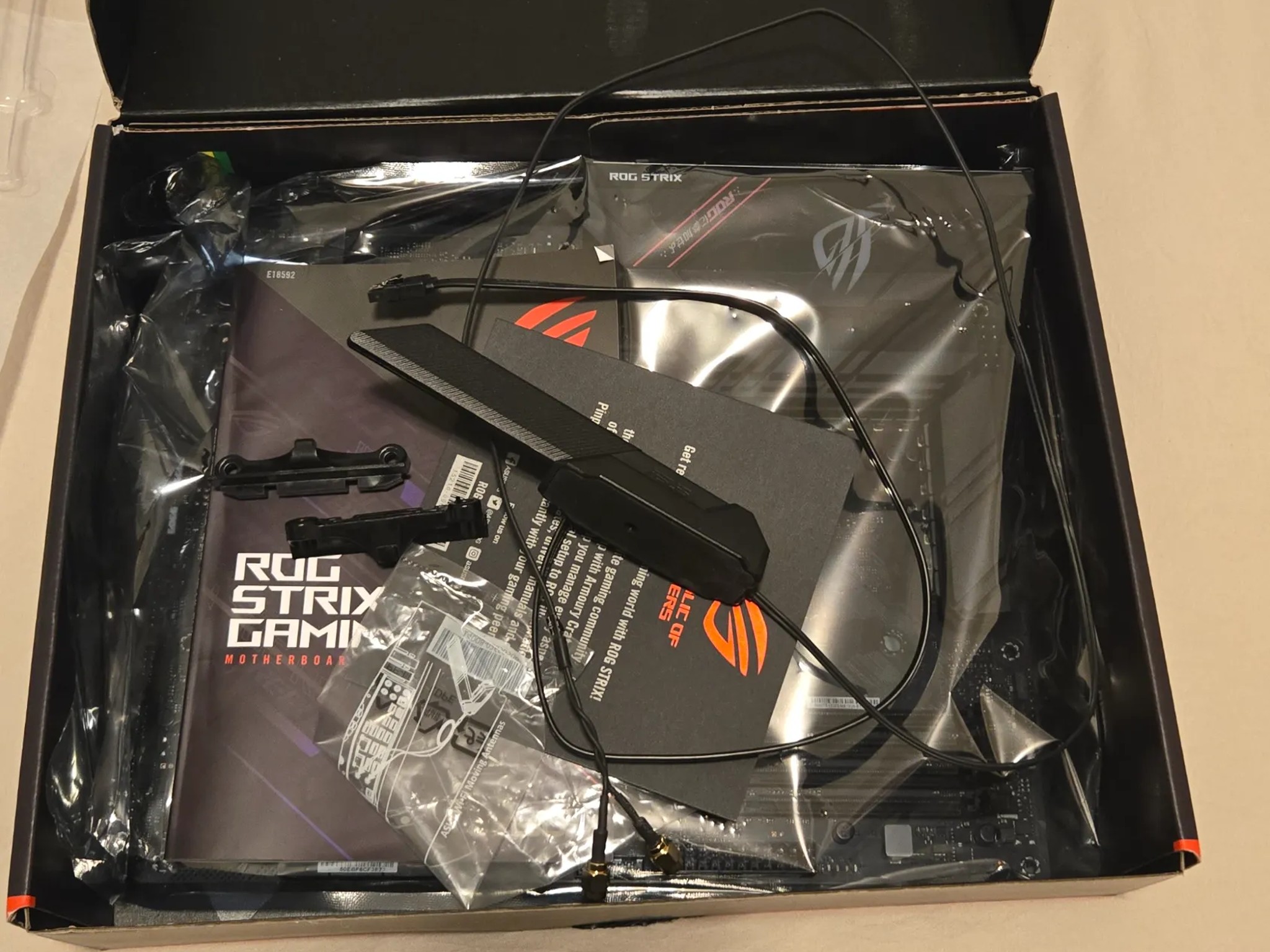 ASUS ROG STRIX B550F Wifi 2 Motherboard. AM4, DDR4, PCIE 4.0, Dual M.2 slots, RGB, Wifi 6e