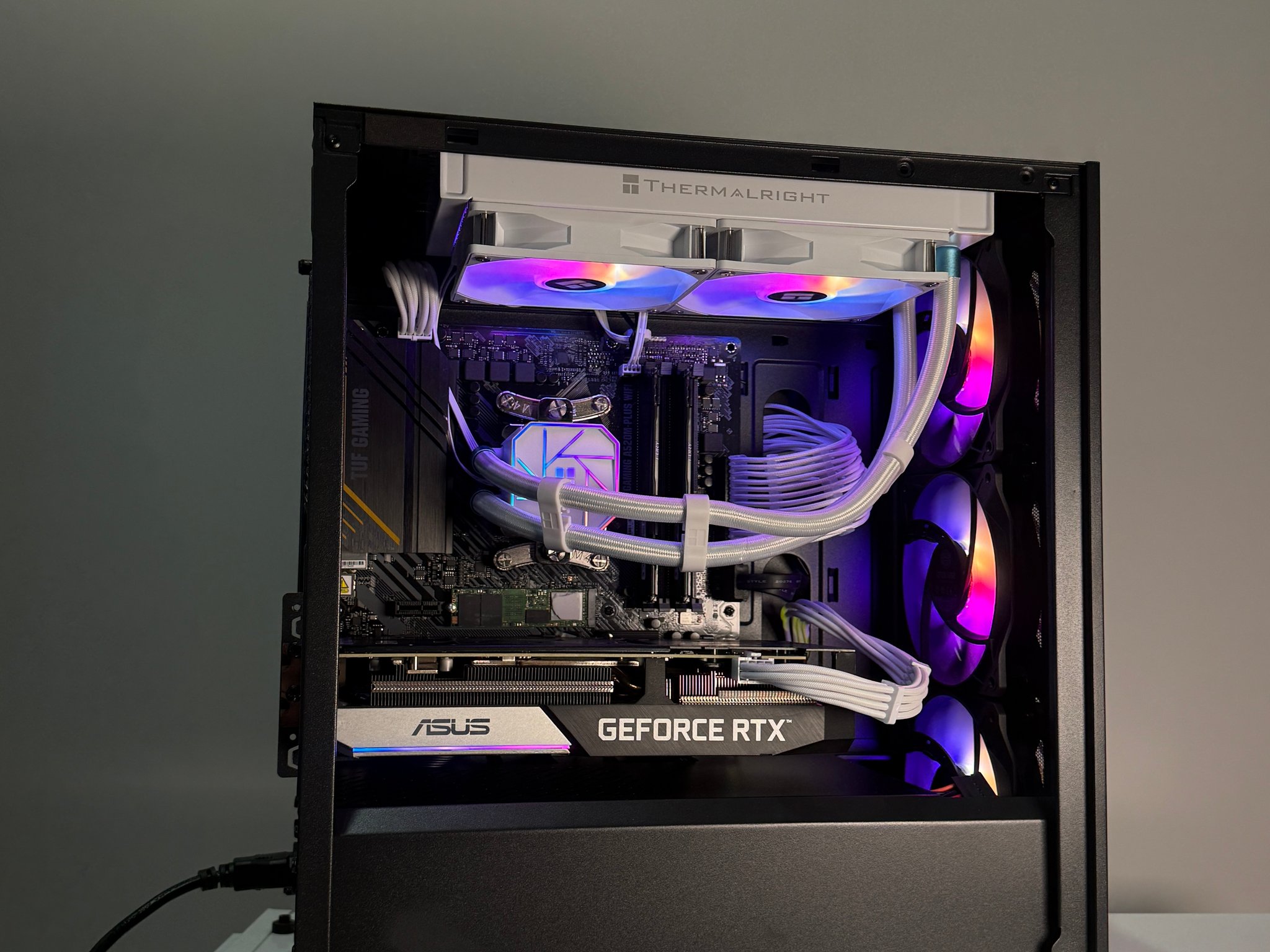 1440p High FPS White🔸RTX 3060ti🔸16gb Memory | 240mm Liquid Cooled AIO