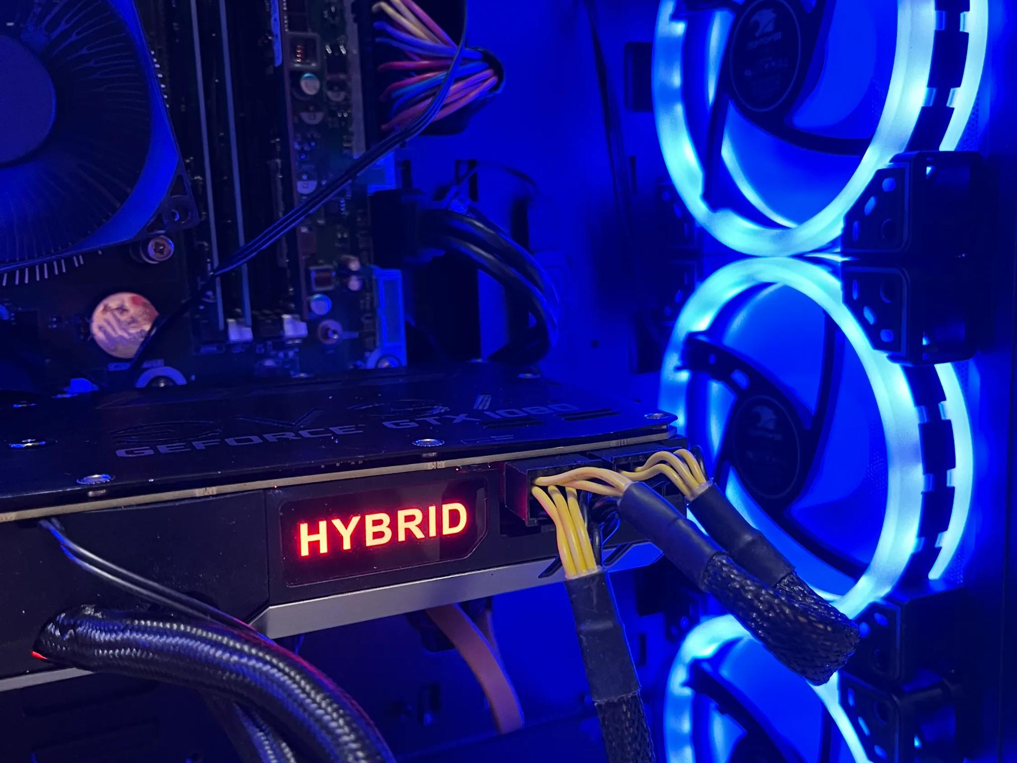 🟠🔥NVIDIA GTX 1080, Intel i7-8700, 16GB RAM, 1.6 TB Storage, High Performance Gaming PC w/ RGB Remote
