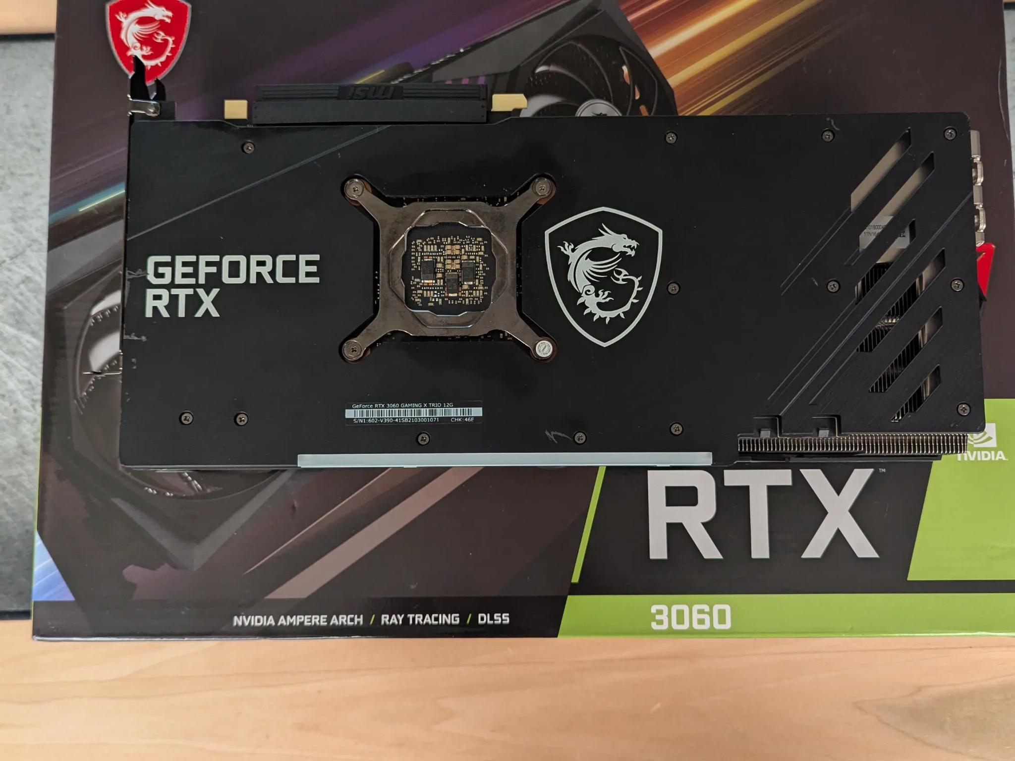 🛡️ MSI RTX 3060 Gaming X Trio – Triple-Fan Cooling, Smooth 1080p/1440p Gaming 🎯