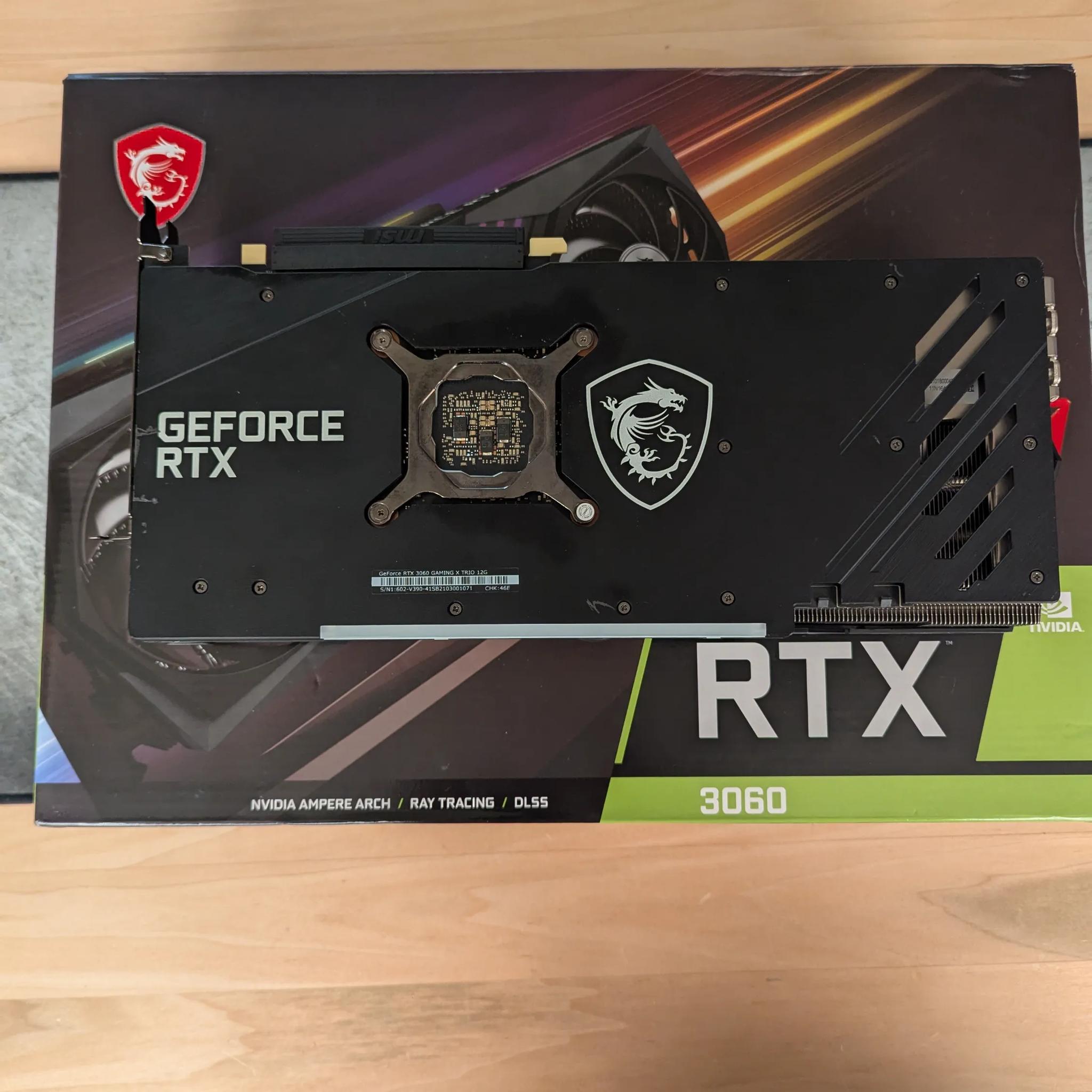 🛡️ MSI RTX 3060 Gaming X Trio – Triple-Fan Cooling, Smooth 1080p/1440p Gaming 🎯