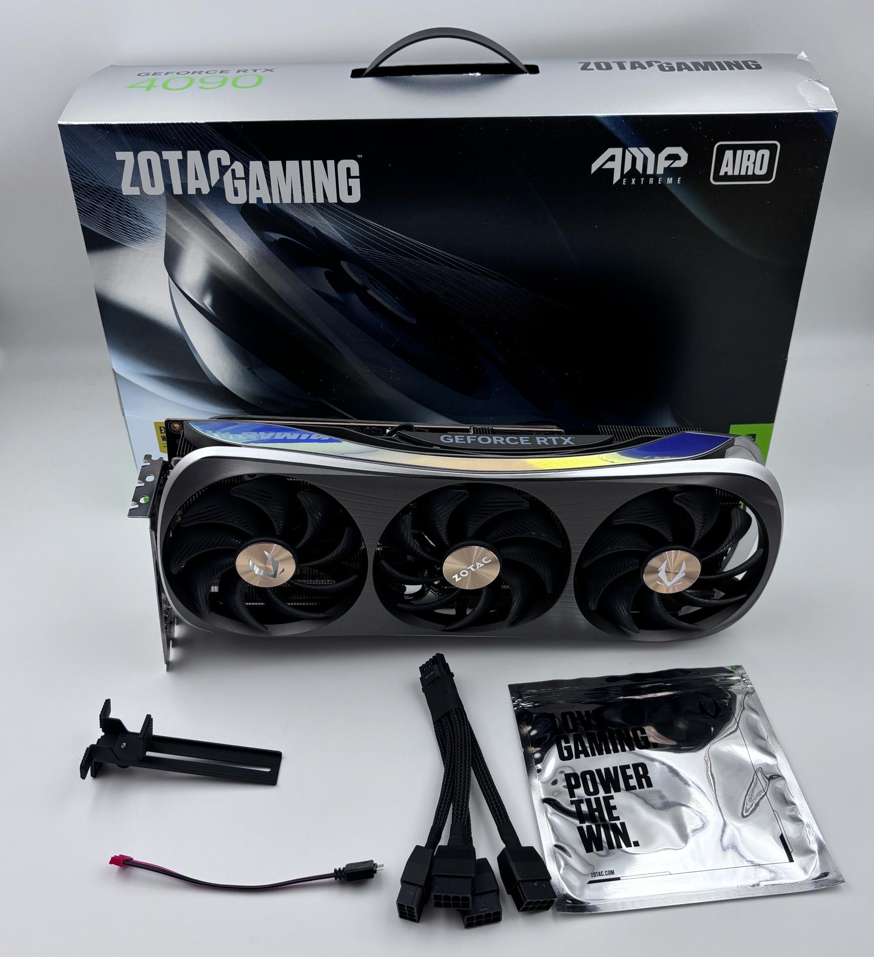 Zotac Gaming GeForce RTX 4090 AMP Extreme AIRO 24GB GDDR6X 384-bit Graphics Card