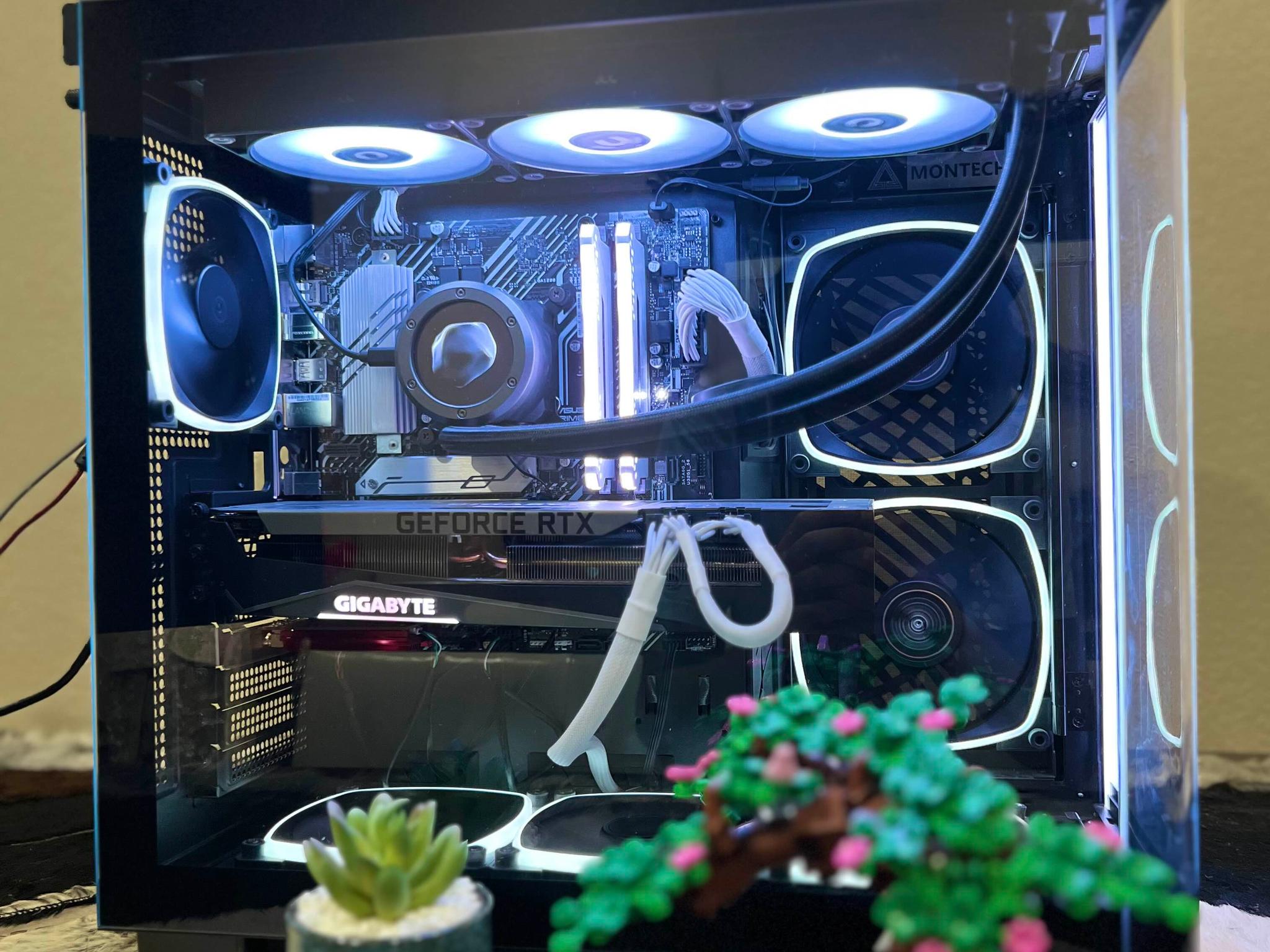 Gigabyte RTX 3070 Ti i7‑11700KF Gaming PC | Excellent Condition | 1TB NVMe | 850W | LCD AIO