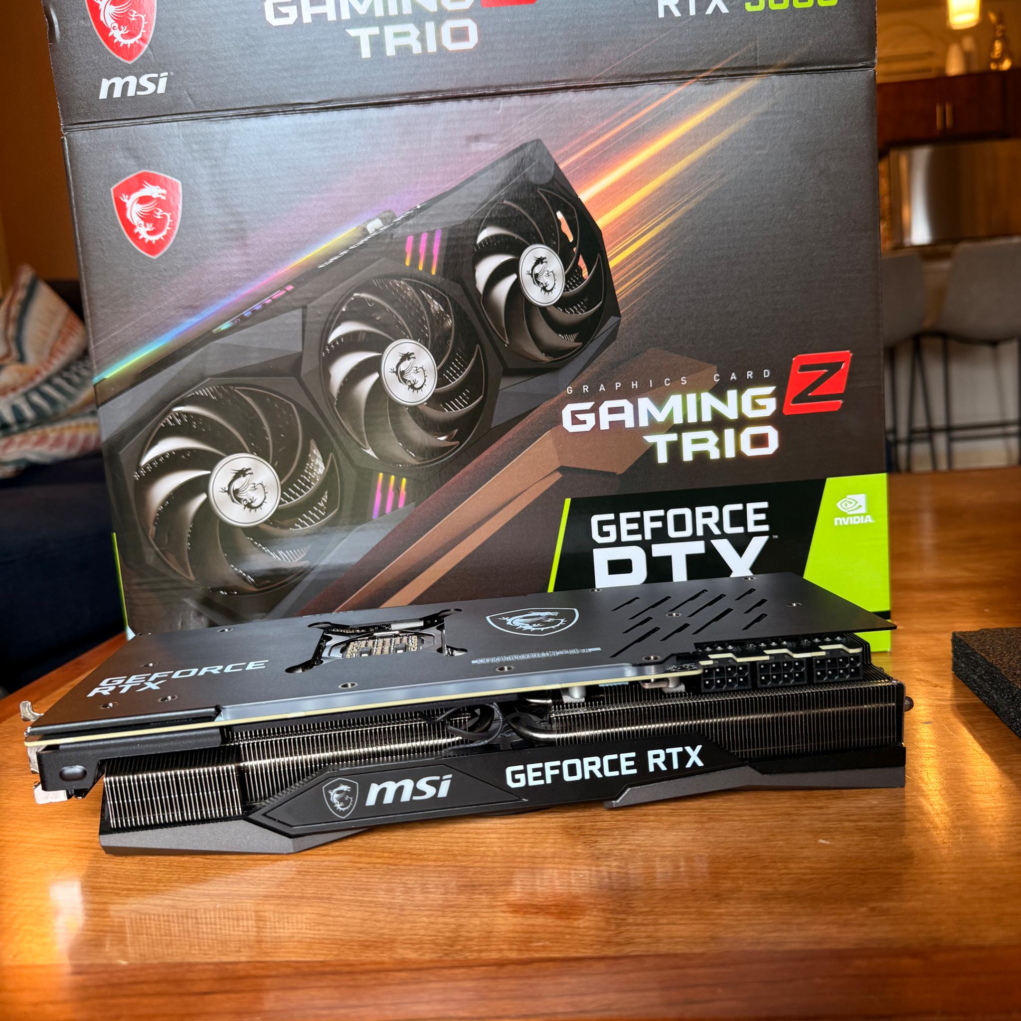 MSI Gaming Z Trio 3080 12GB Great Condition
