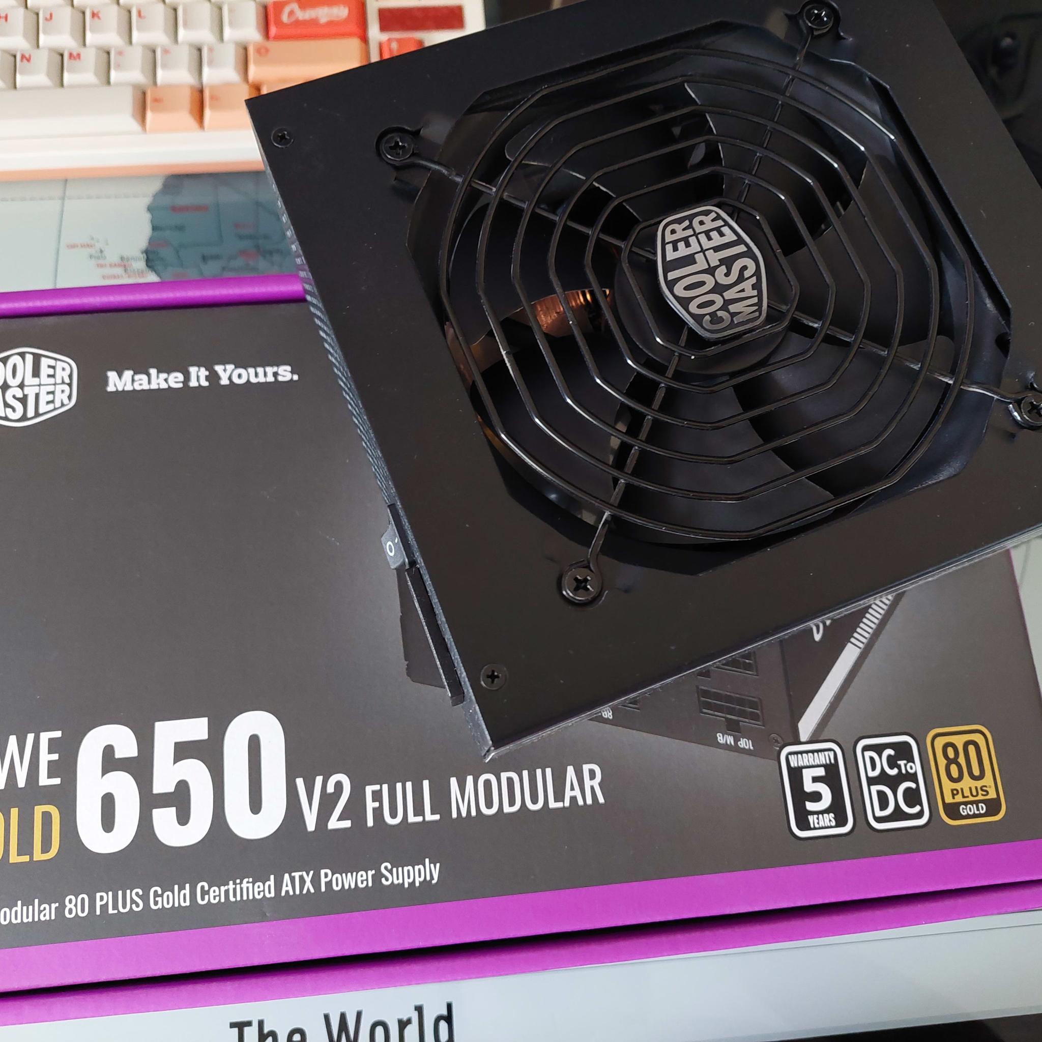 Cooler Master MWE Gold 650 V2 Full Modular ATX PSU