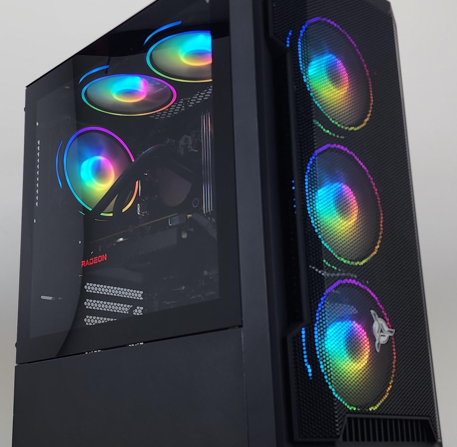 Gaming PC i5-10400 16GB RAM 1TB SSD RX 6500 XT 8GB Windows 11 Computer